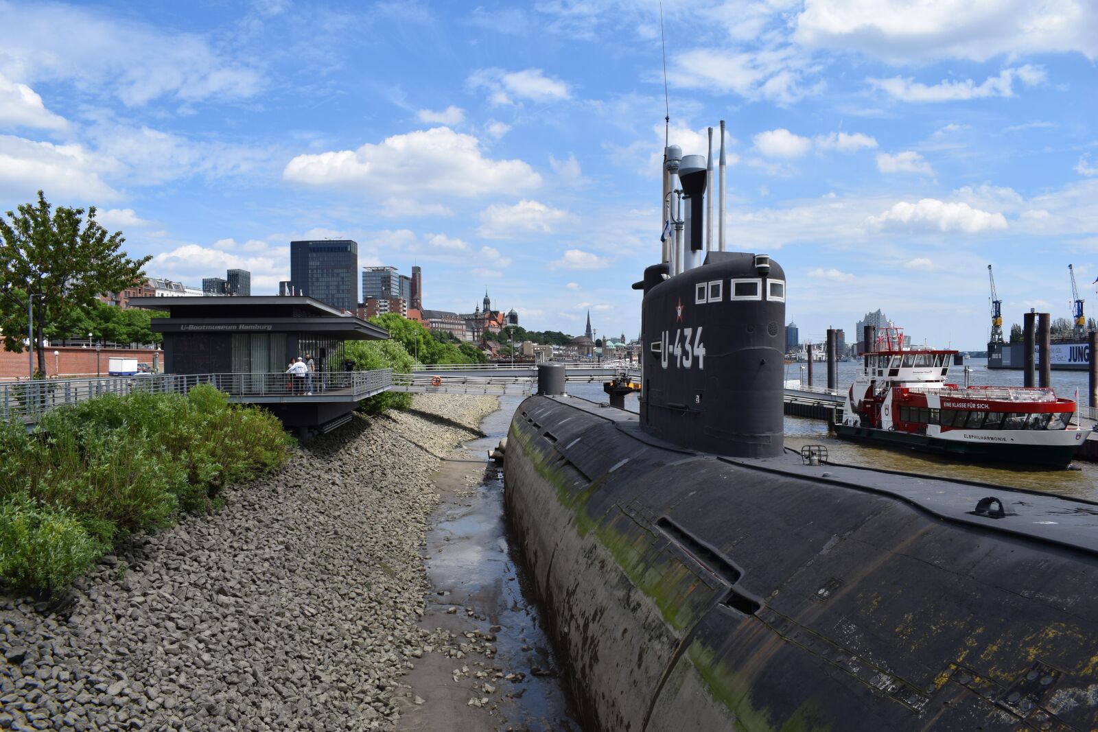 Nikon D3300 sample photo. U boat, hamburg, port photography