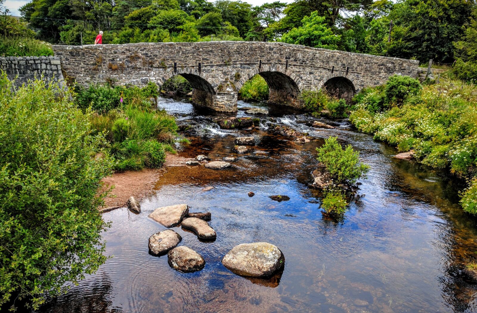 Google Nexus 6P sample photo. Bridge, water, stones photography