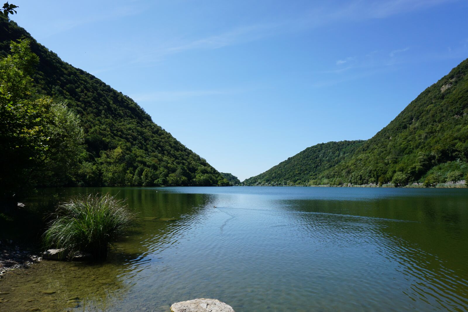 Sony a6000 sample photo. The lake of segrino photography