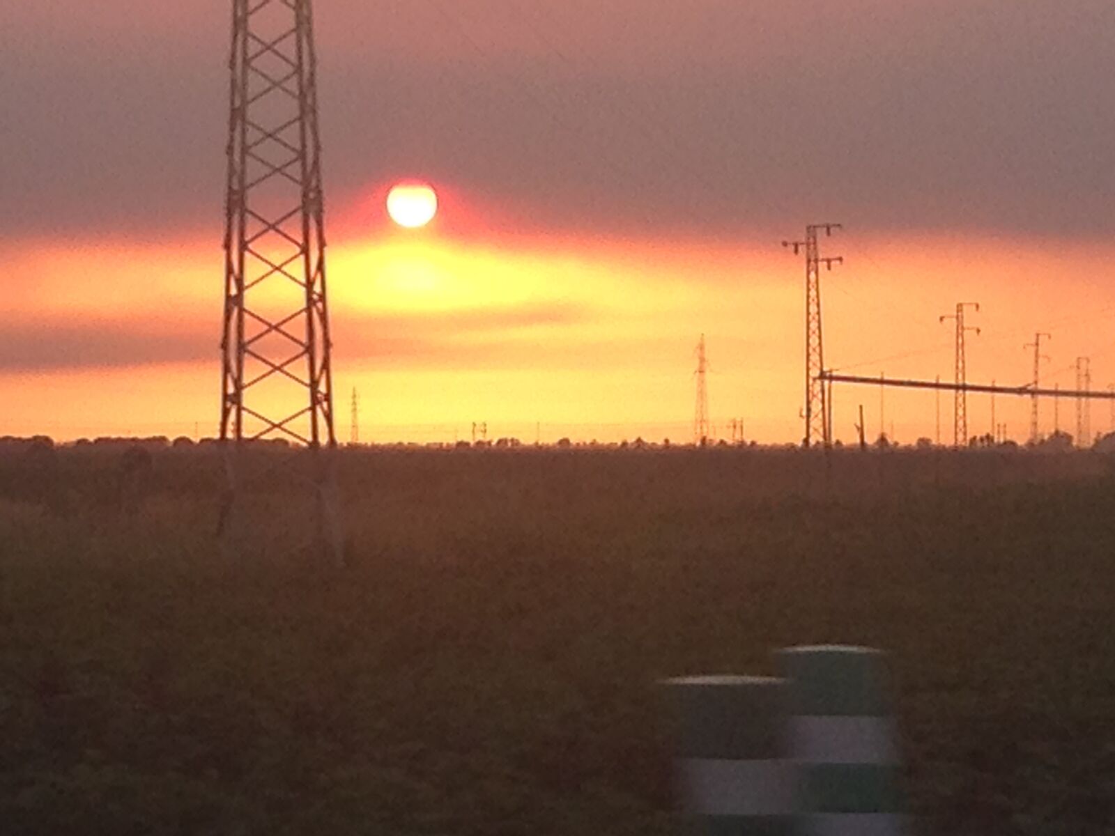 iPhone 5 back camera 4.12mm f/2.4 sample photo. Sunset, road, cadiz photography