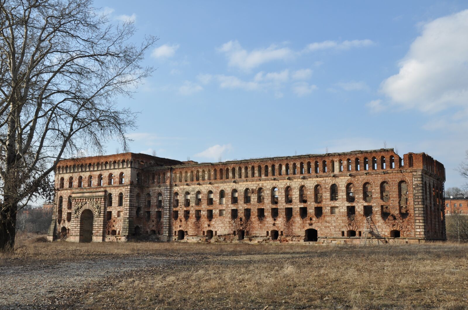 Nikon D5000 sample photo. Poland, modlin, granary photography