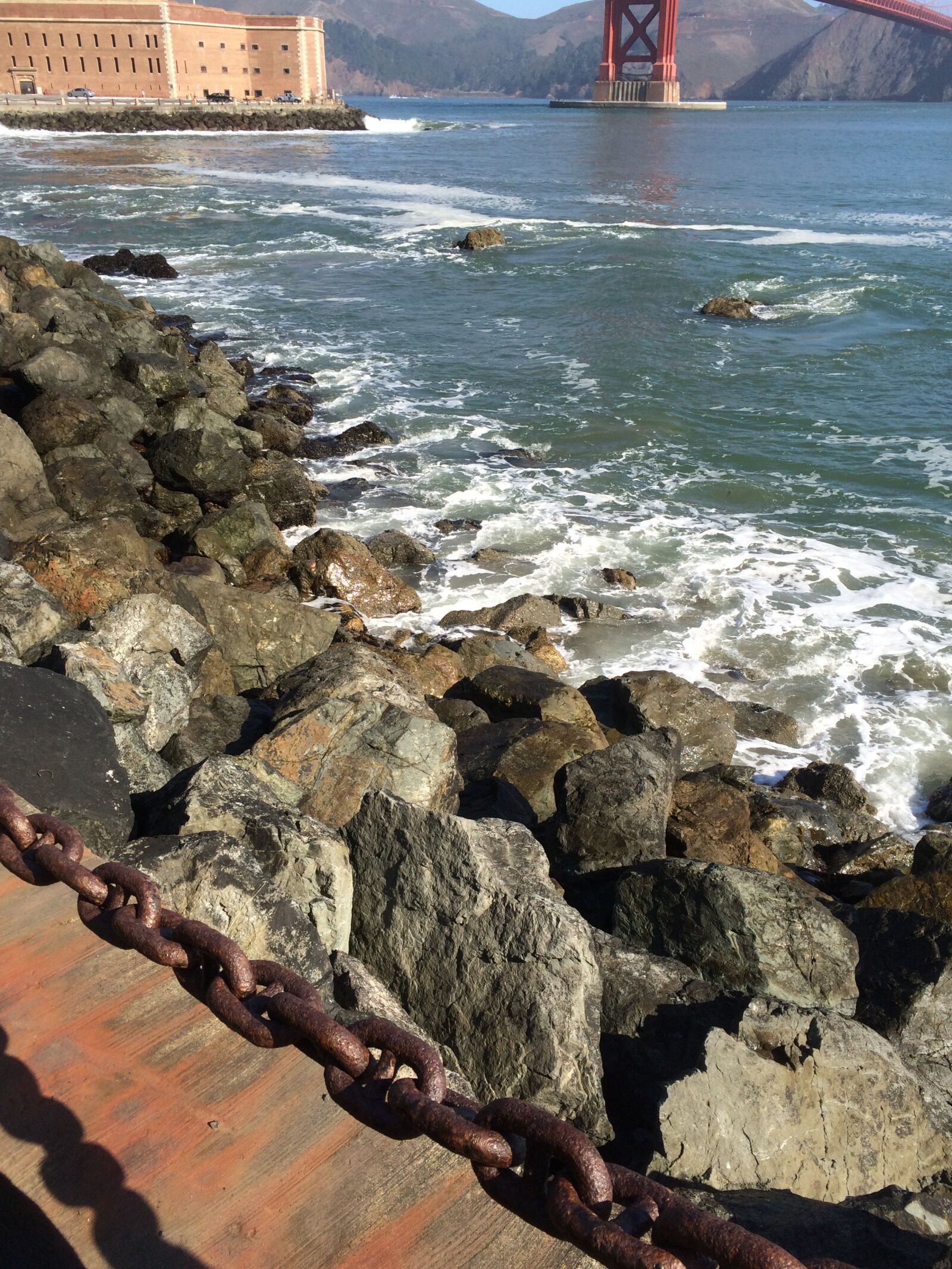 iPhone 5s back camera 4.15mm f/2.2 sample photo. Golden gate bridge, san photography