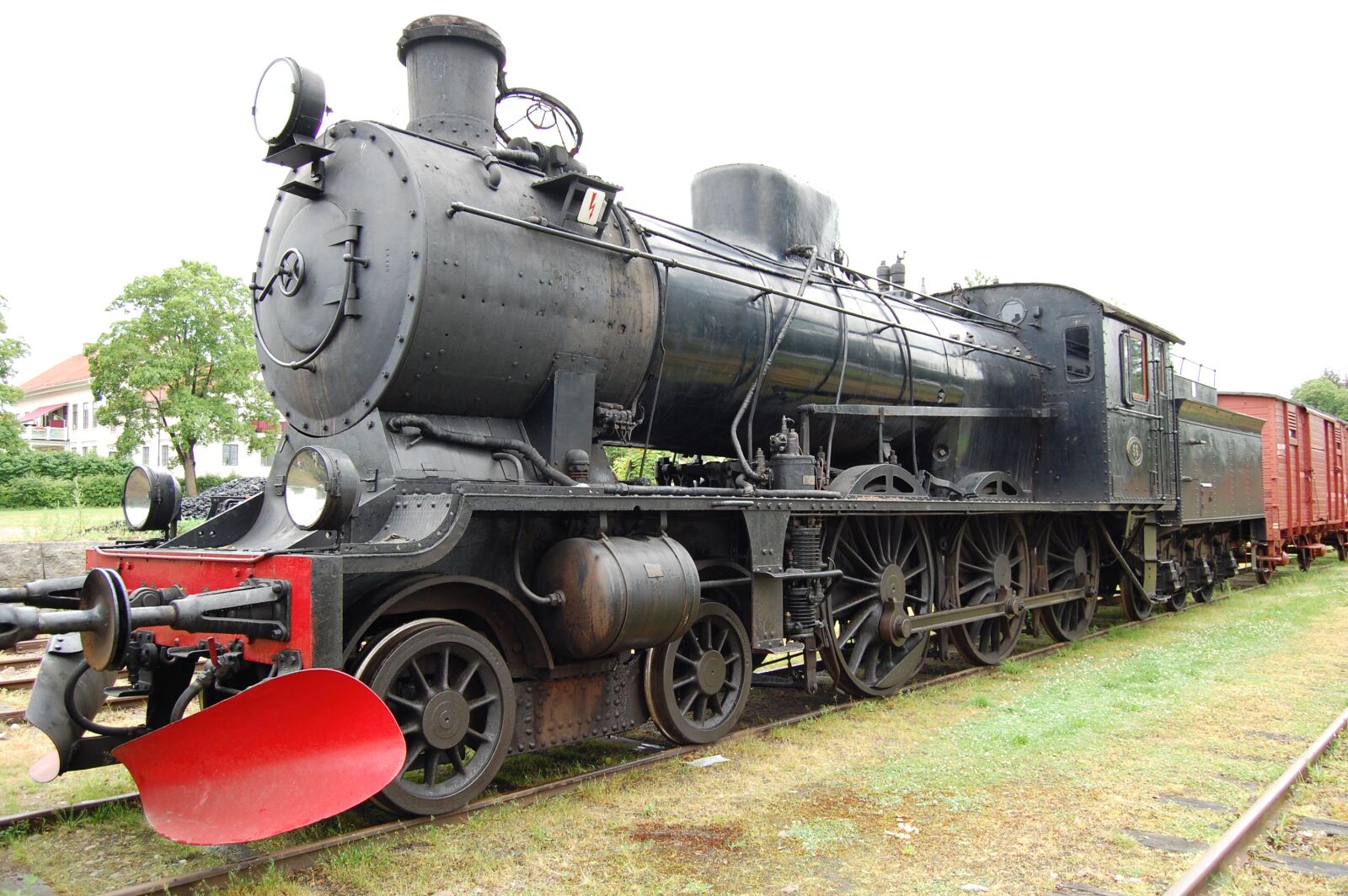 Nikon D40 sample photo. Old, train, steam locomotive photography