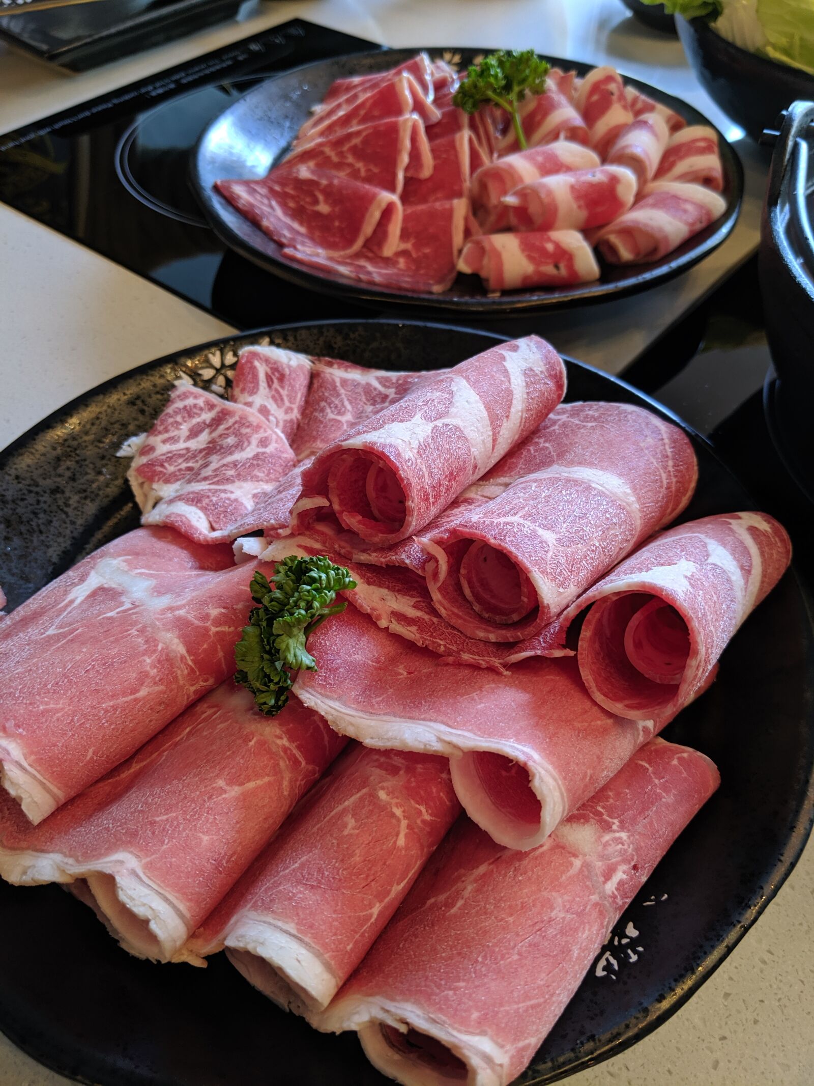 Google Pixel 3a sample photo. Meat, chinese, pork photography