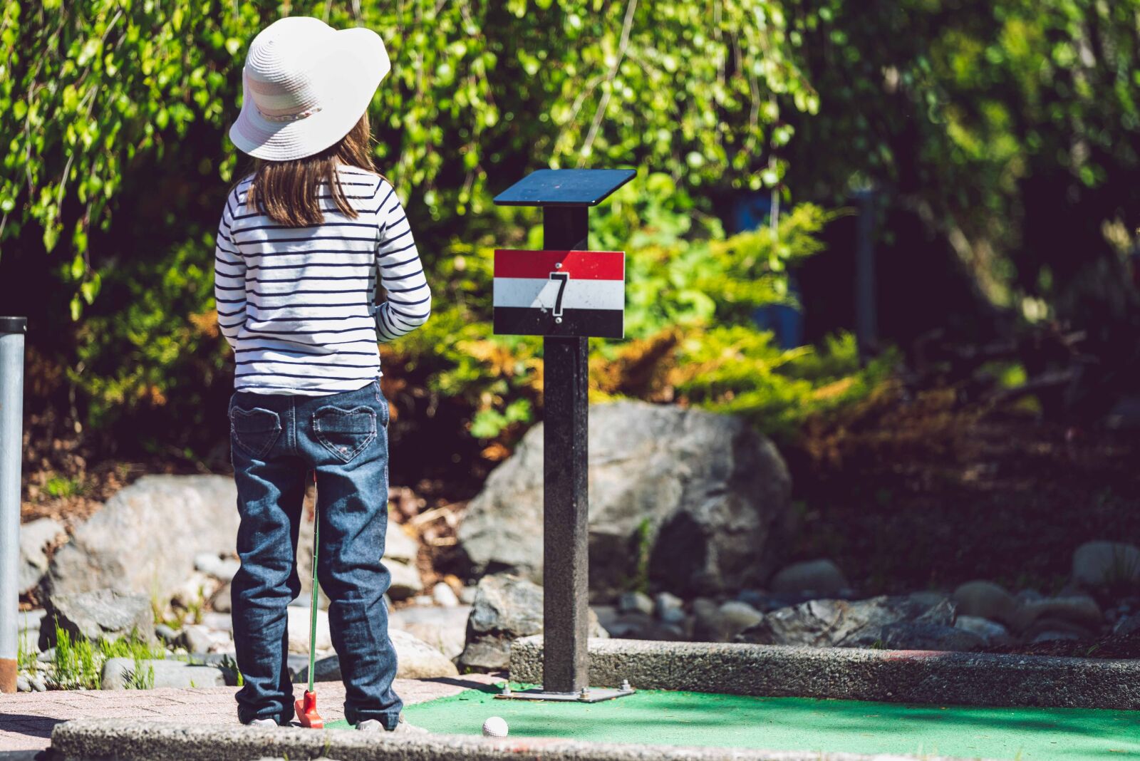 Nikon D750 sample photo. Sport, miniature golf, golf photography