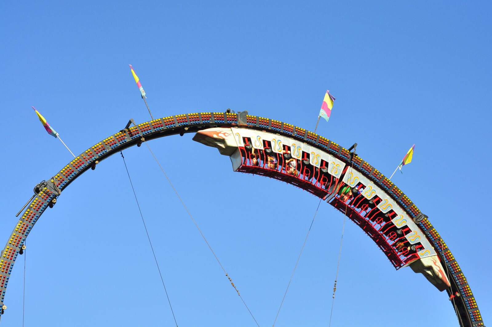 Nikon D90 sample photo. Ride, roller coaster, entertainment photography