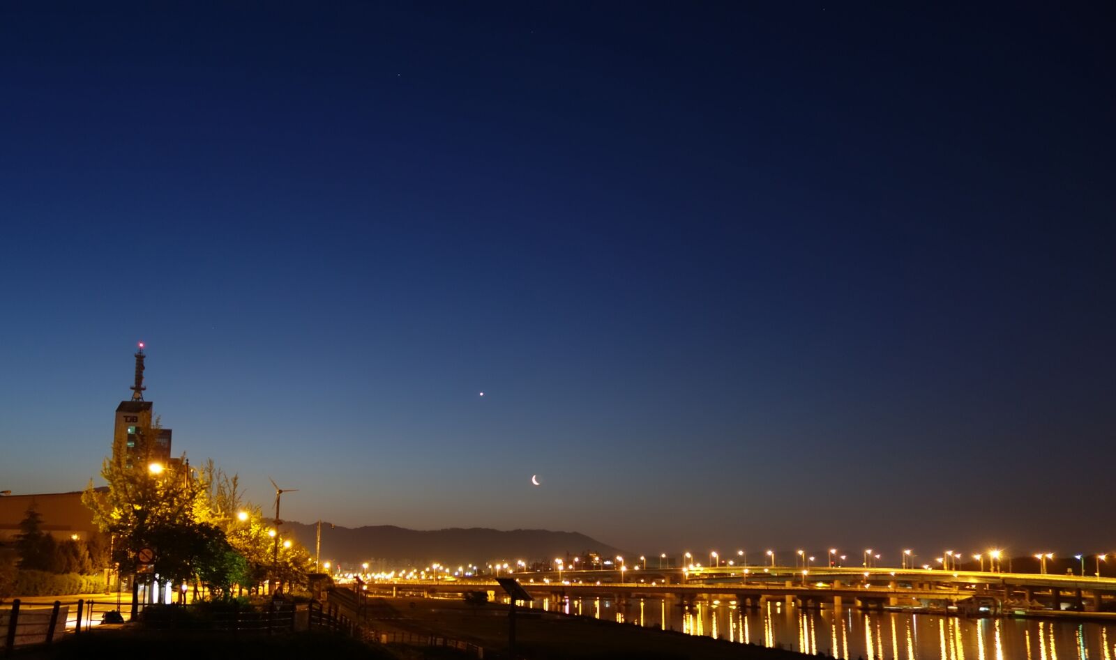 Sony Cyber-shot DSC-RX100 II sample photo. The night sky, dawn photography