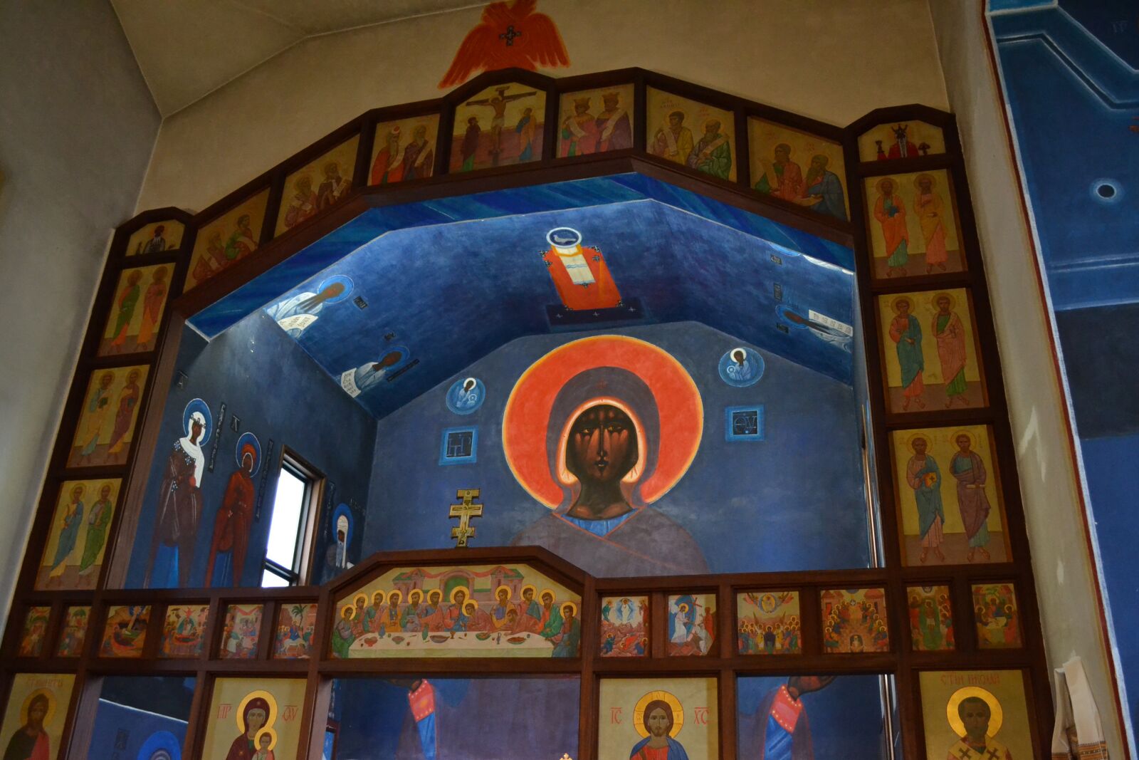 Nikon D3100 sample photo. Painting, icon, chapel photography