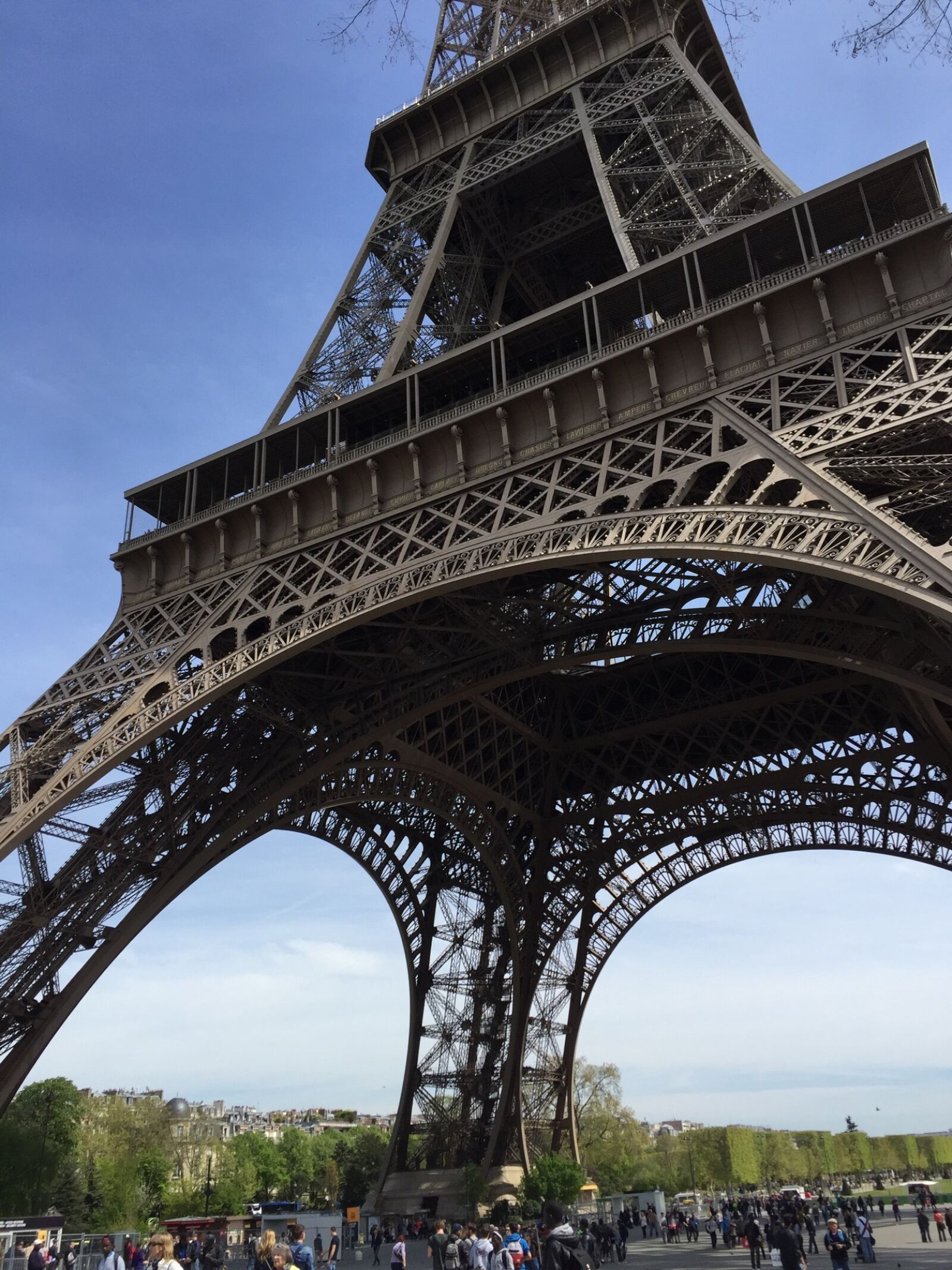 Apple iPhone 6 sample photo. Paris, eiffel tower, architecture photography