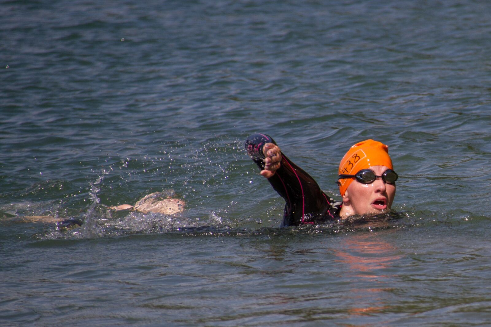 Canon EOS 7D sample photo. Swim, swimmer, gigathlon photography