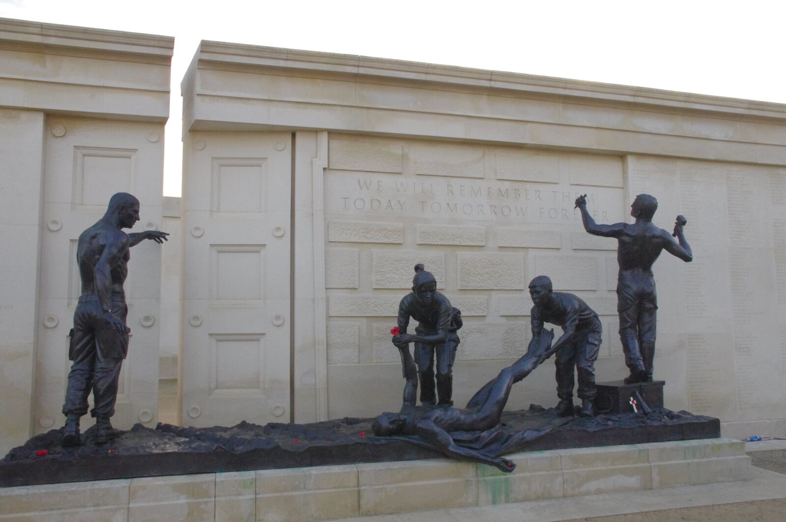 Pentax K-x sample photo. Sculpture, national memorial, staffordshire photography