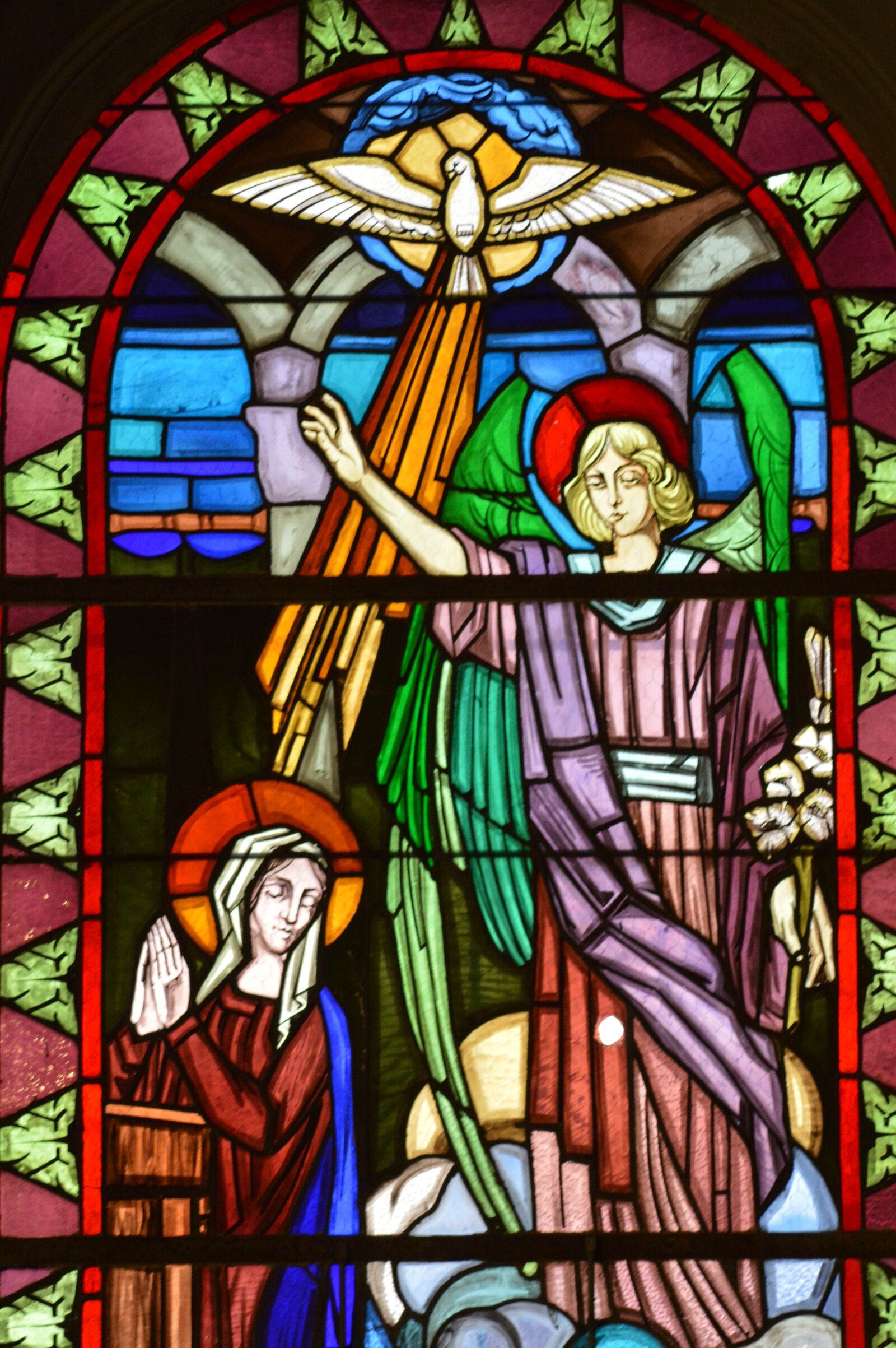 Nikon D3200 sample photo. Stained glass, window, church photography