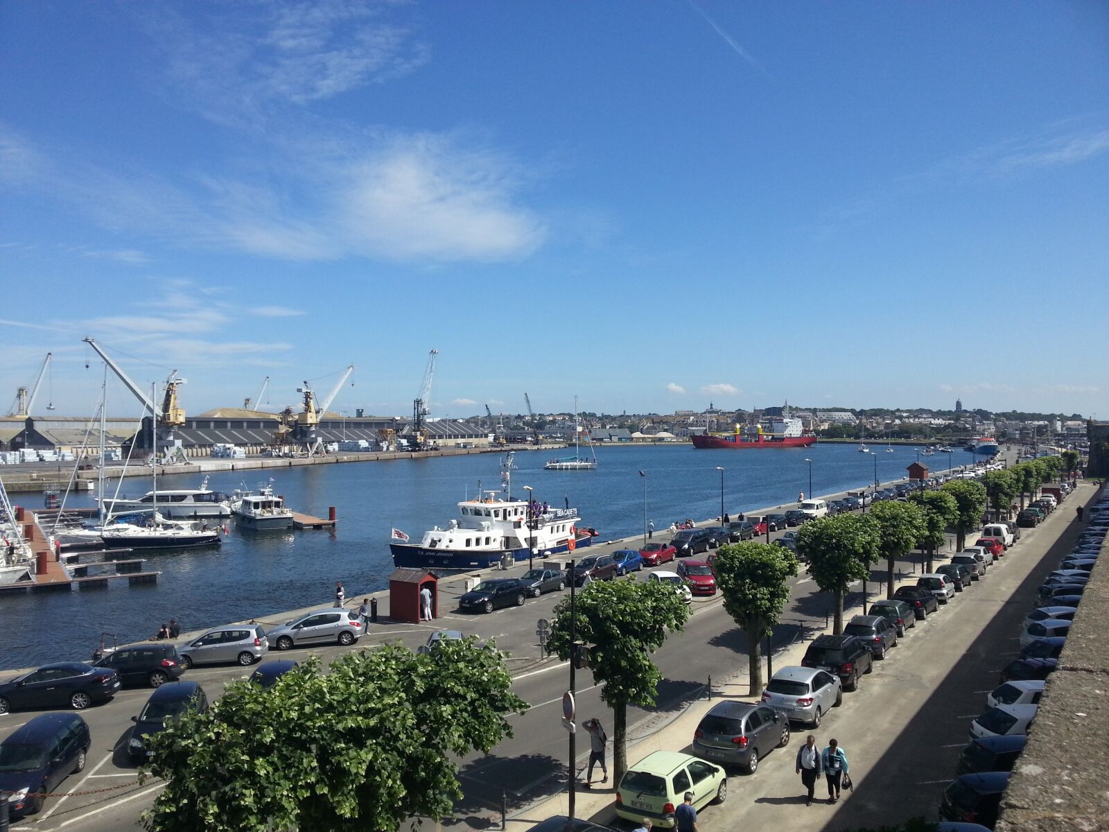 Samsung Galaxy Note2 sample photo. Saint malo, ramparts, normandy photography