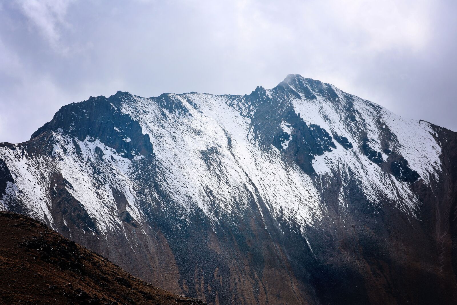 Canon EF-S 55-250mm F4-5.6 IS II sample photo. Snow, mountain, mexico photography