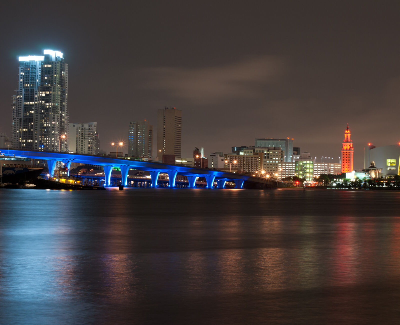 Nikon D3000 sample photo. Architecture, blue, bridge, buildings photography