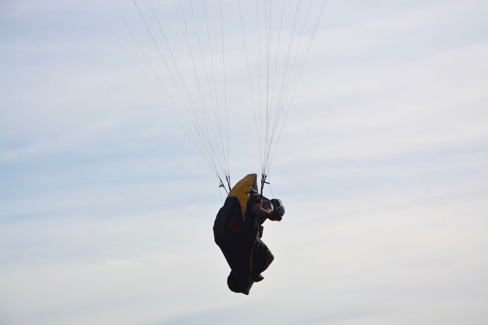 Nikon D5200 sample photo. Paraglider, paragliding, human fly photography