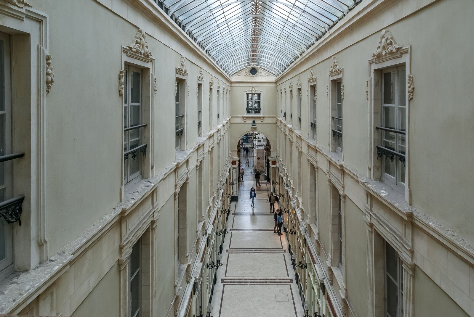 Nikon D80 sample photo. Passage pommeraye, nantes, city photography