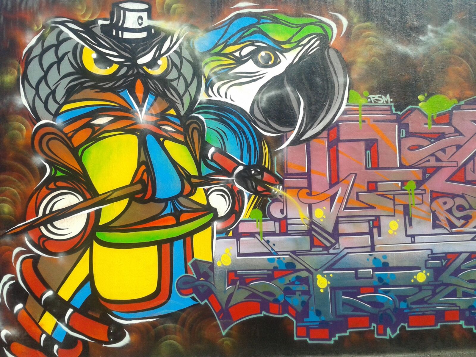 Samsung Galaxy S3 Mini sample photo. Graffiti, art, street art photography