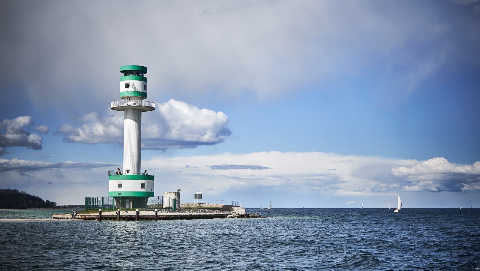 Sony a6300 sample photo. Falkenstein, kiel, lighthouse photography