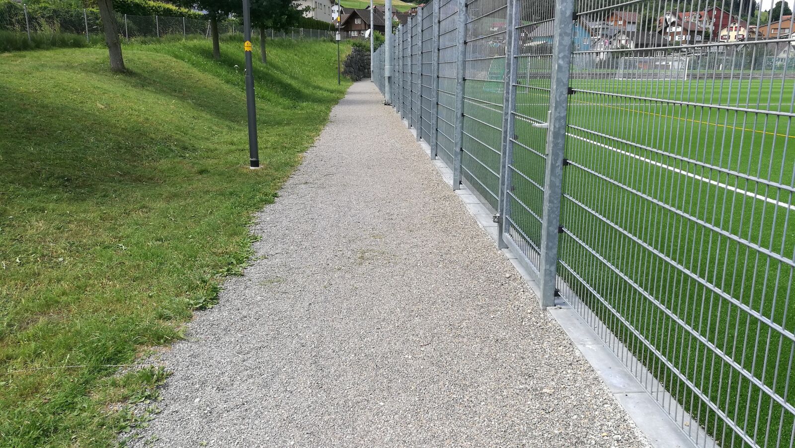 HUAWEI P9 sample photo. Sports ground, appenzell, away photography