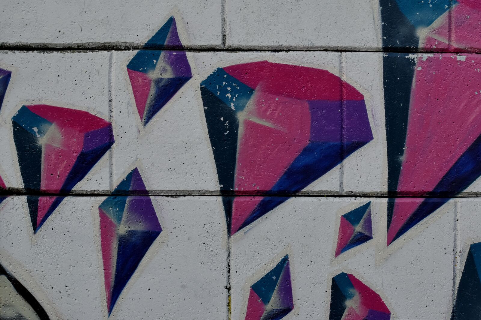 Nikon D5500 sample photo. Art, diamond, wall, graffiti photography