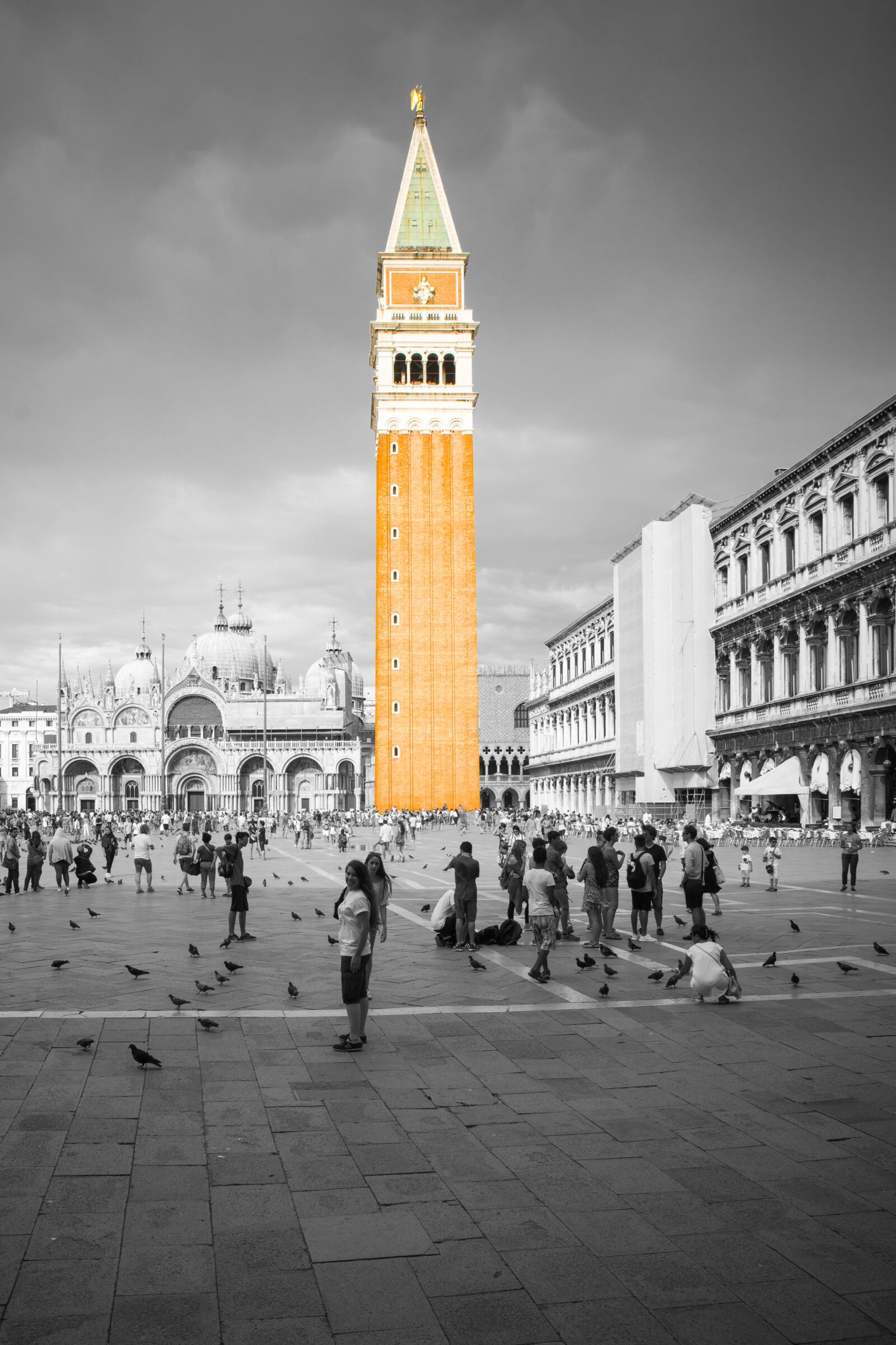 Sony a99 II sample photo. Venice, st mark's square photography