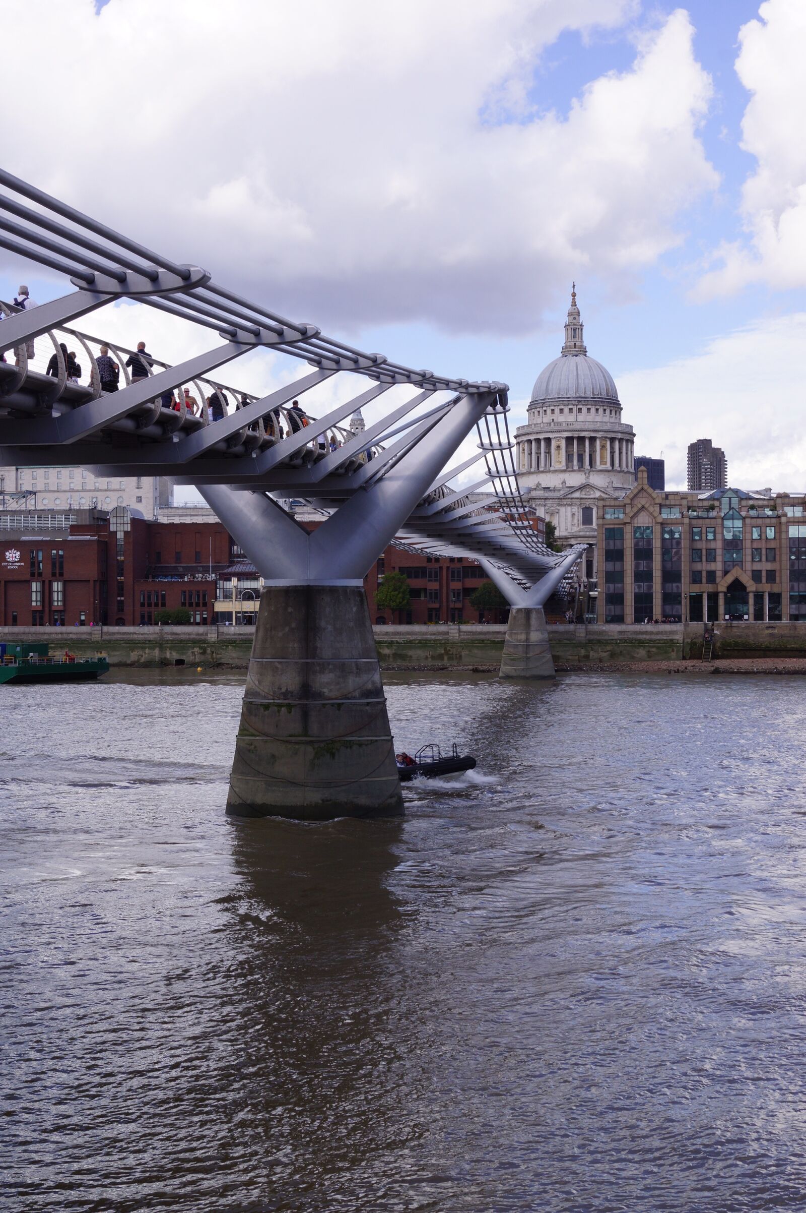Sony SLT-A65 (SLT-A65V) + Sony DT 18-55mm F3.5-5.6 SAM sample photo. London, st paul, millenium photography