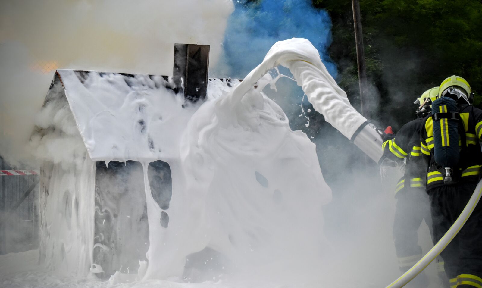 Nikon D5500 sample photo. Firefighters, fire, fireman photography
