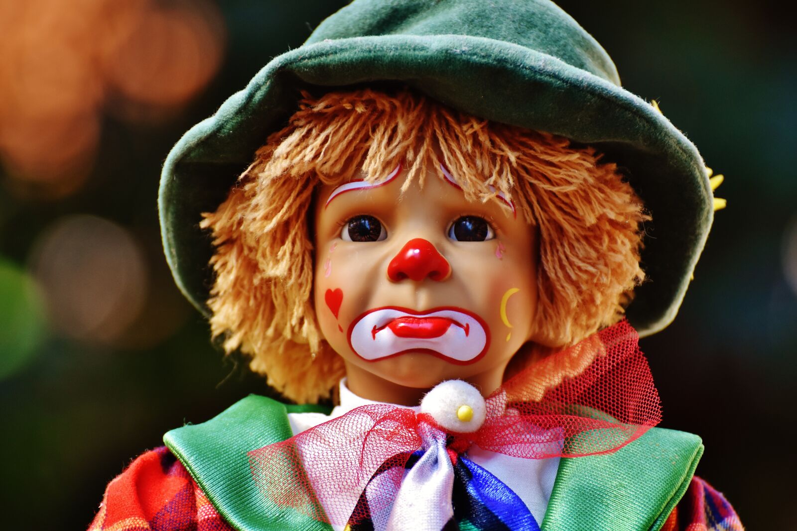 Nikon D7200 sample photo. Doll, clown, sad photography