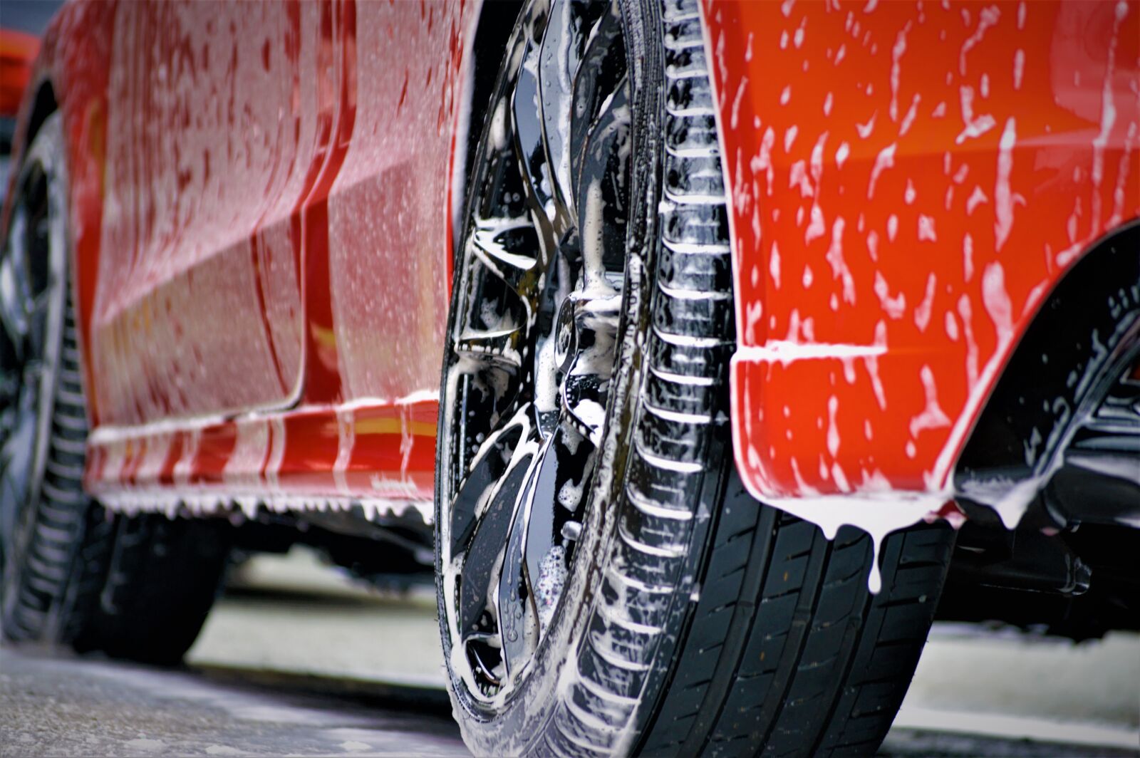Nikon D3200 sample photo. Car wash, car shampoo photography