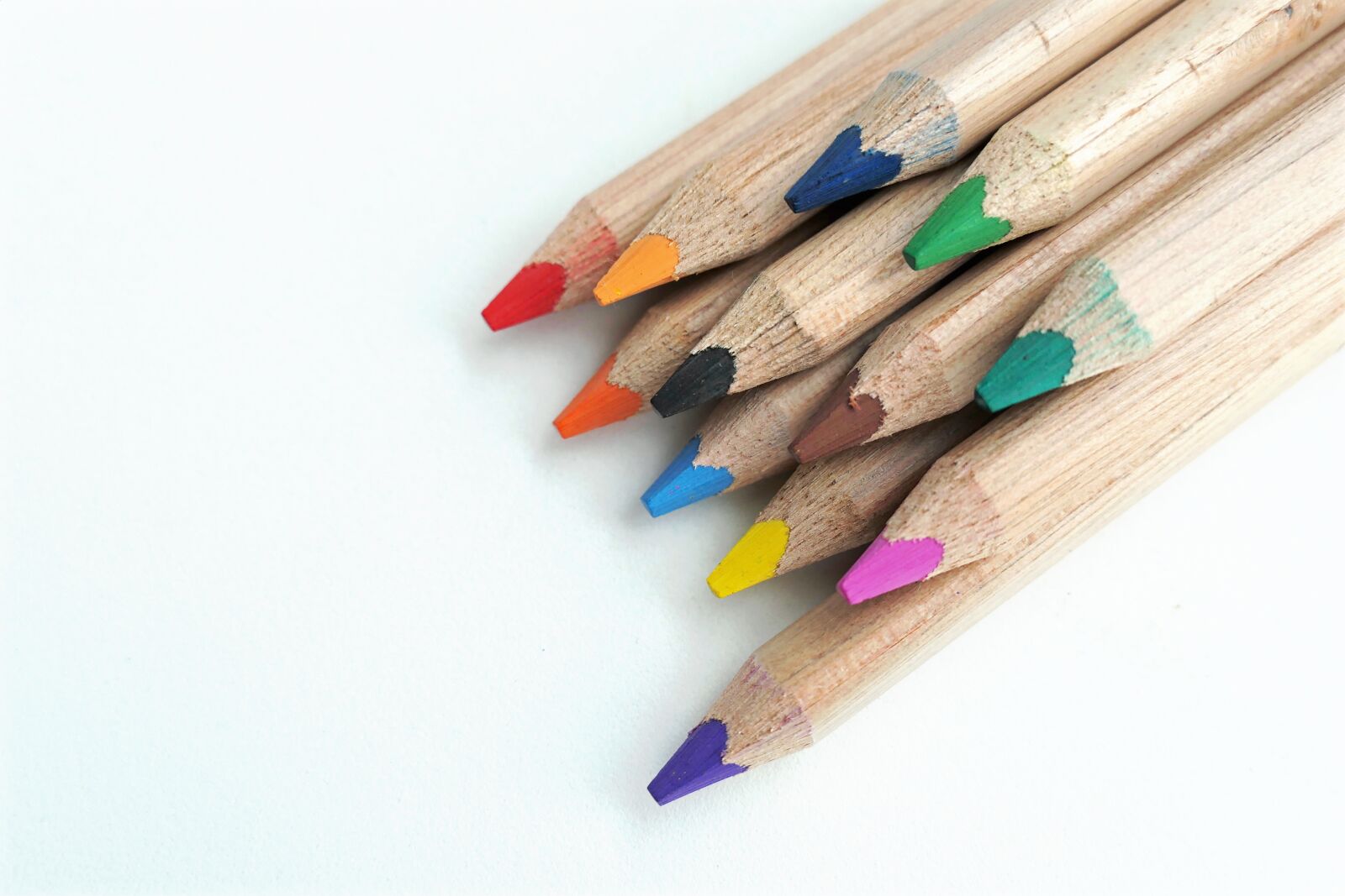 Panasonic Lumix DMC-LX10 (Lumix DMC-LX15) sample photo. Colour pencils, colorful, paint photography