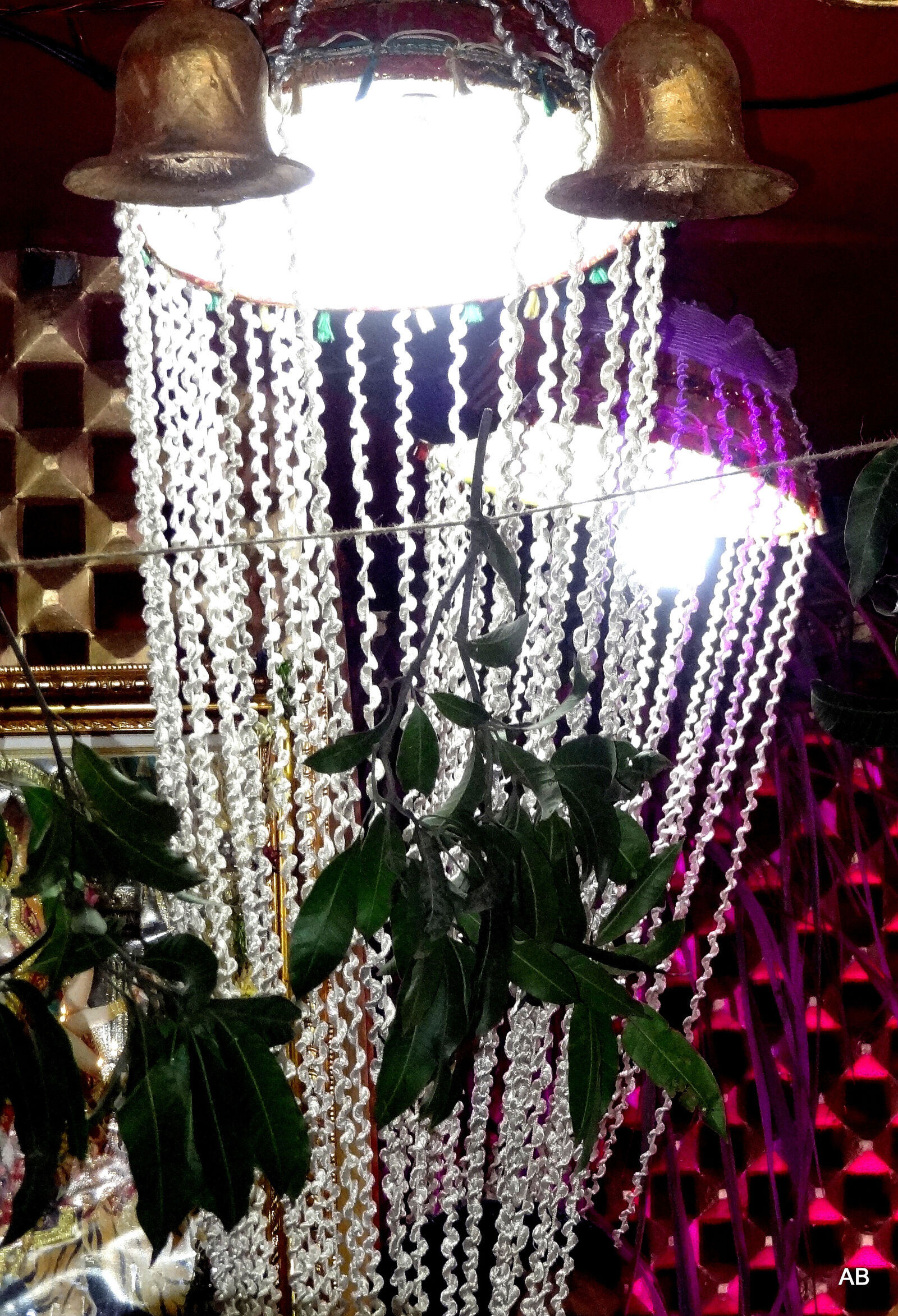Sony Cyber-shot DSC-HX9V sample photo. Bells, lights photography