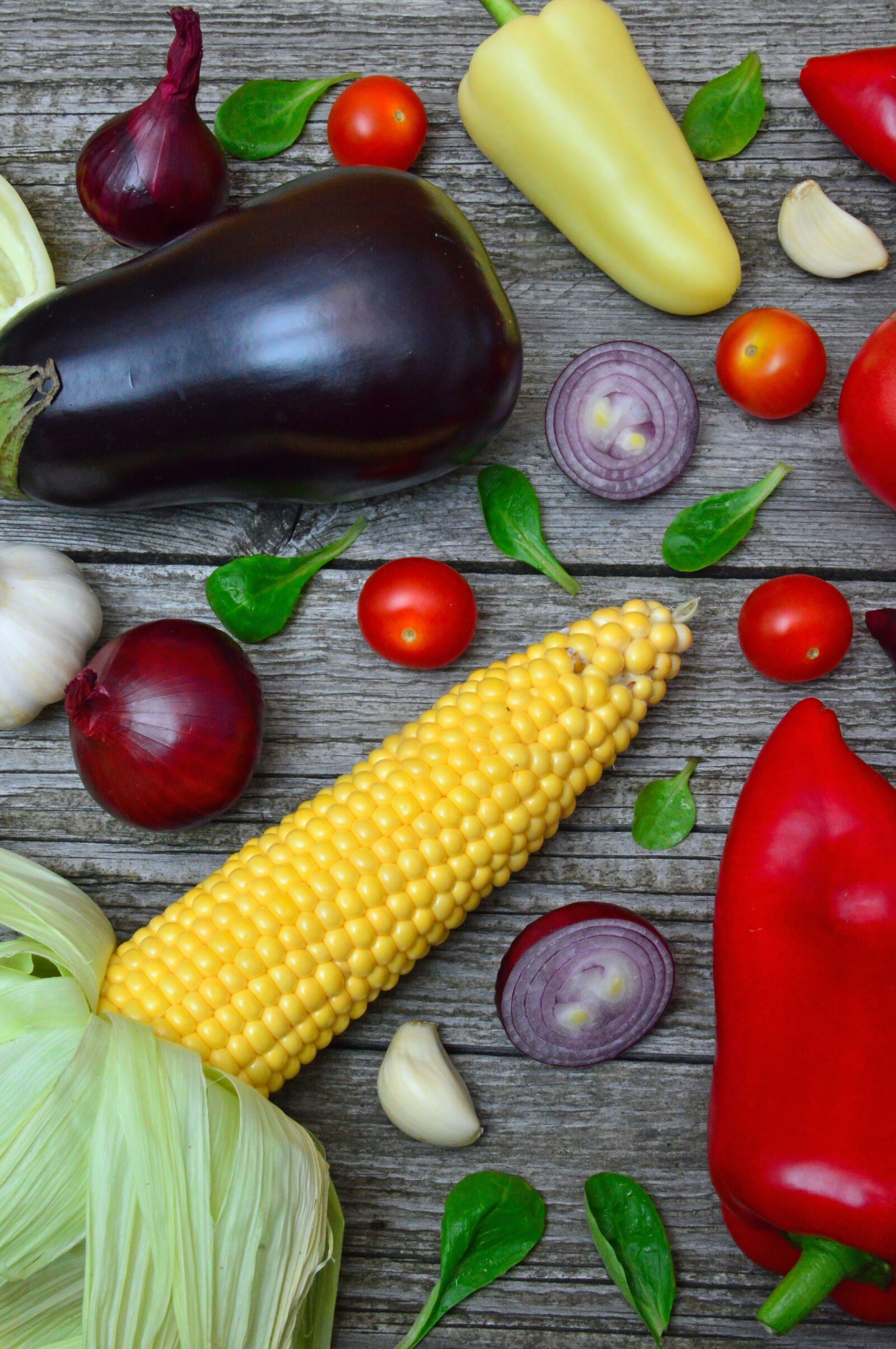 Nikon D3200 sample photo. Vegetables, pepper, tomatoes photography