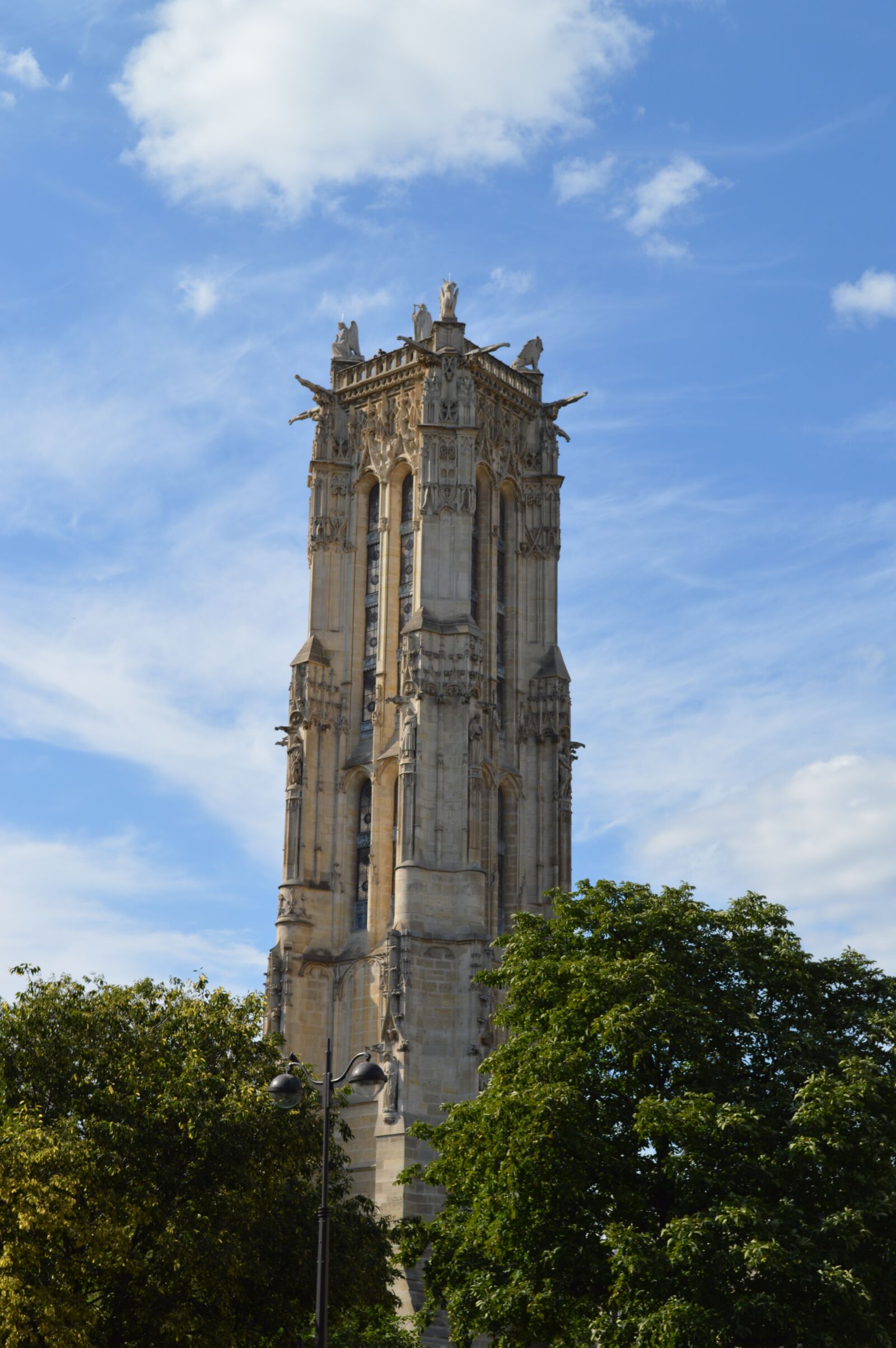 Nikon D3200 sample photo. Paris, tour saint-jacques, monument photography