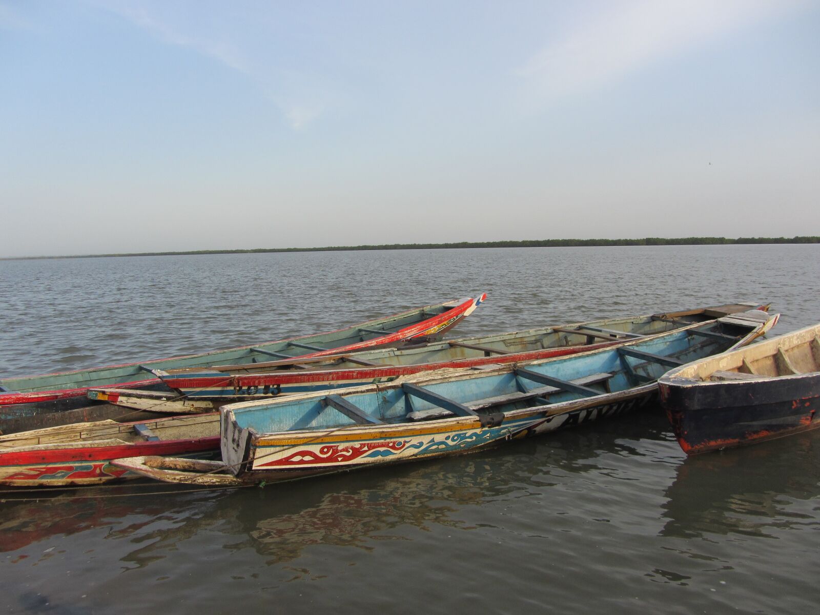 Canon PowerShot SX220 HS sample photo. Canoe, casamance, senegal photography