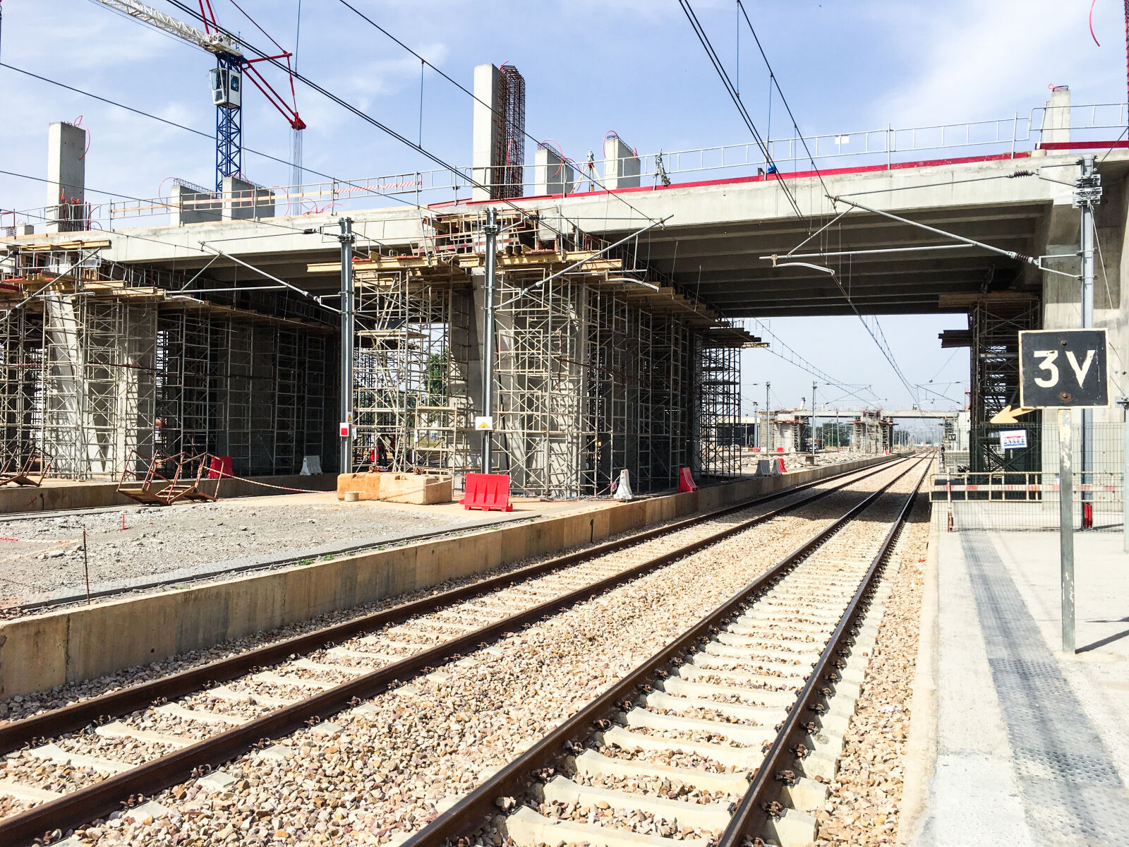Apple iPhone 6s sample photo. City, railroad, railroad, track photography