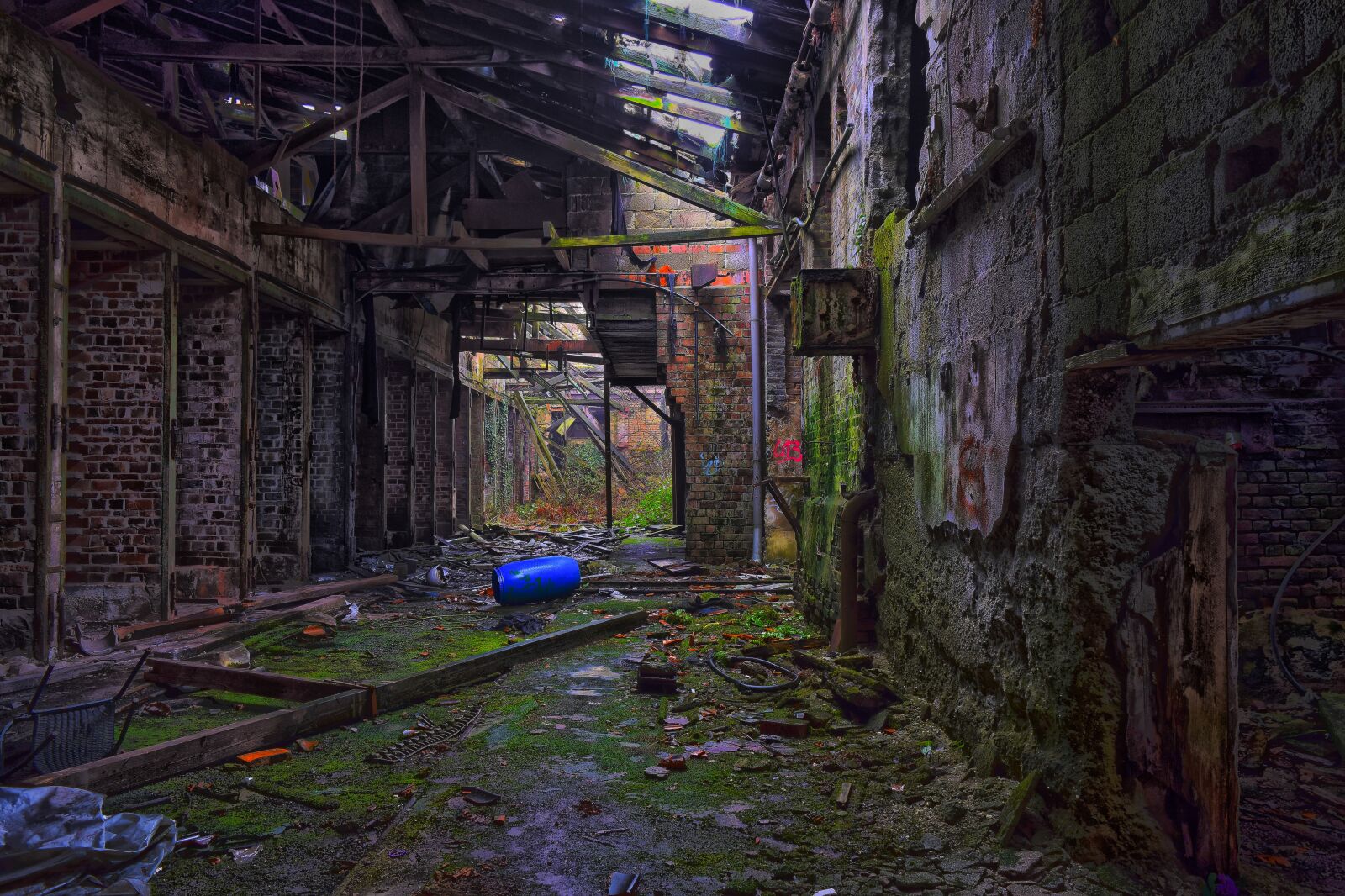 Nikon D3300 sample photo. Lost places, factory, pforphoto photography