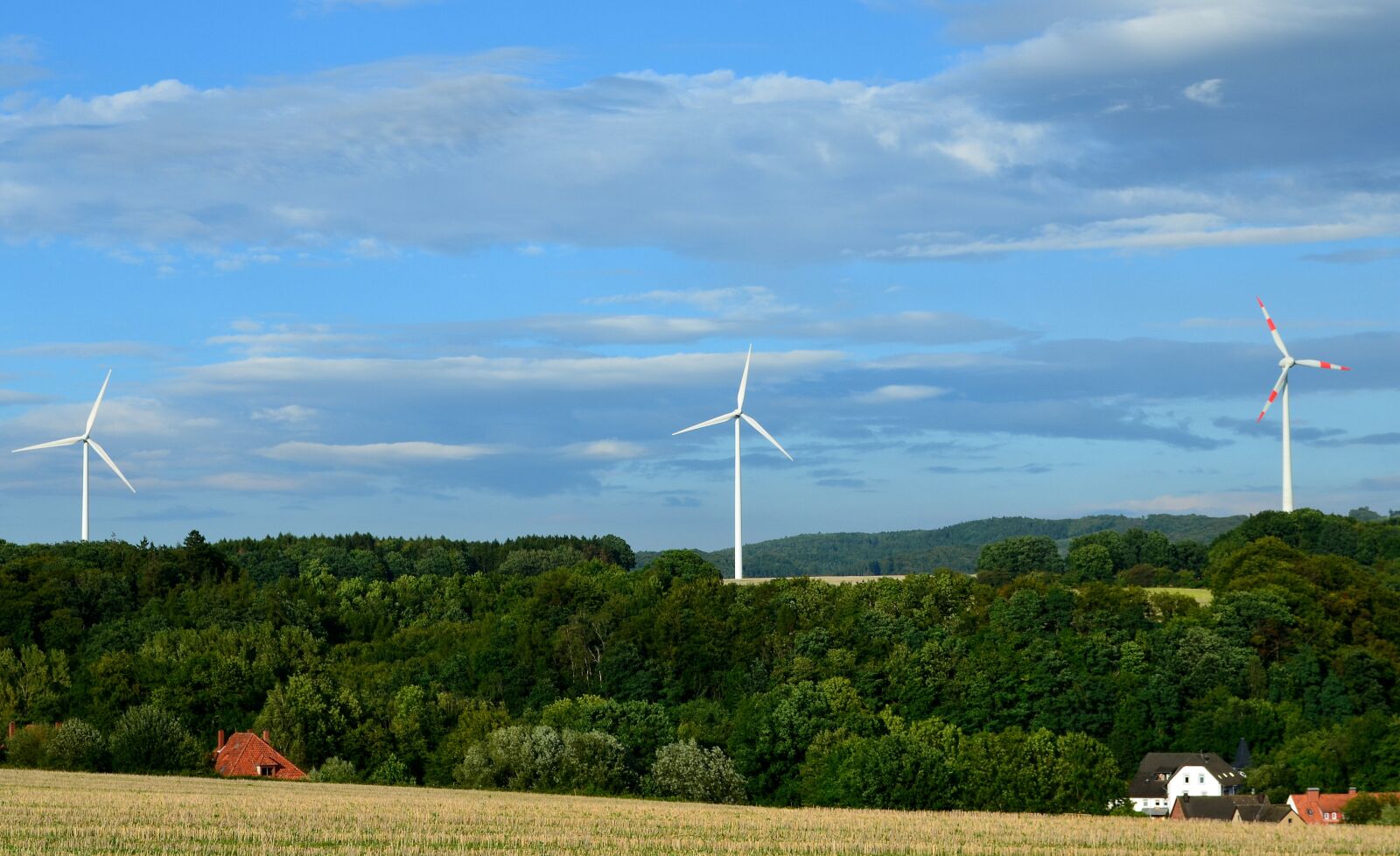Nikon D5100 sample photo. Windräder, landscape, verspargelung photography