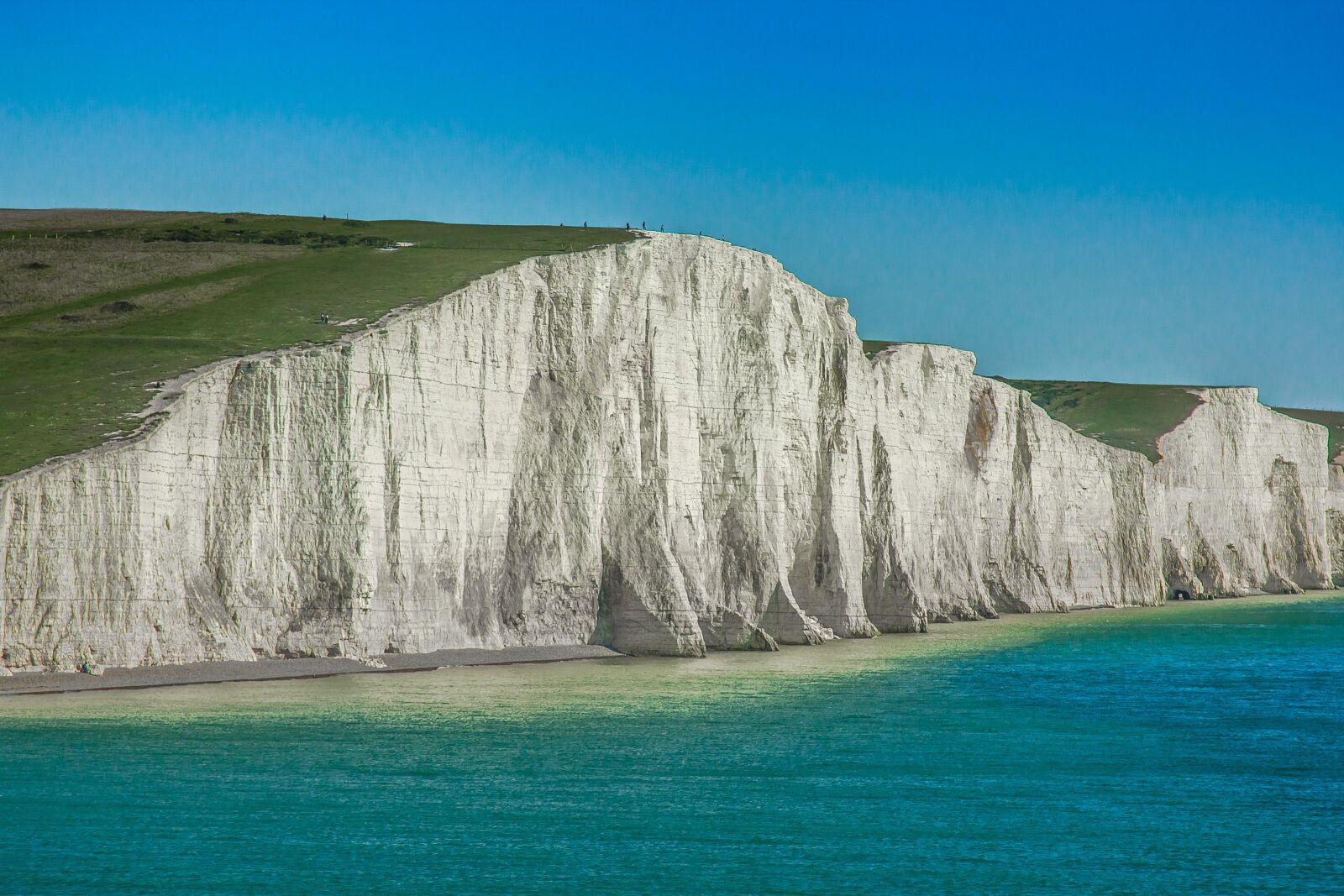Canon EOS 60D + Canon EF 24-105mm F4L IS USM sample photo. Seven sisters, england, reefs photography