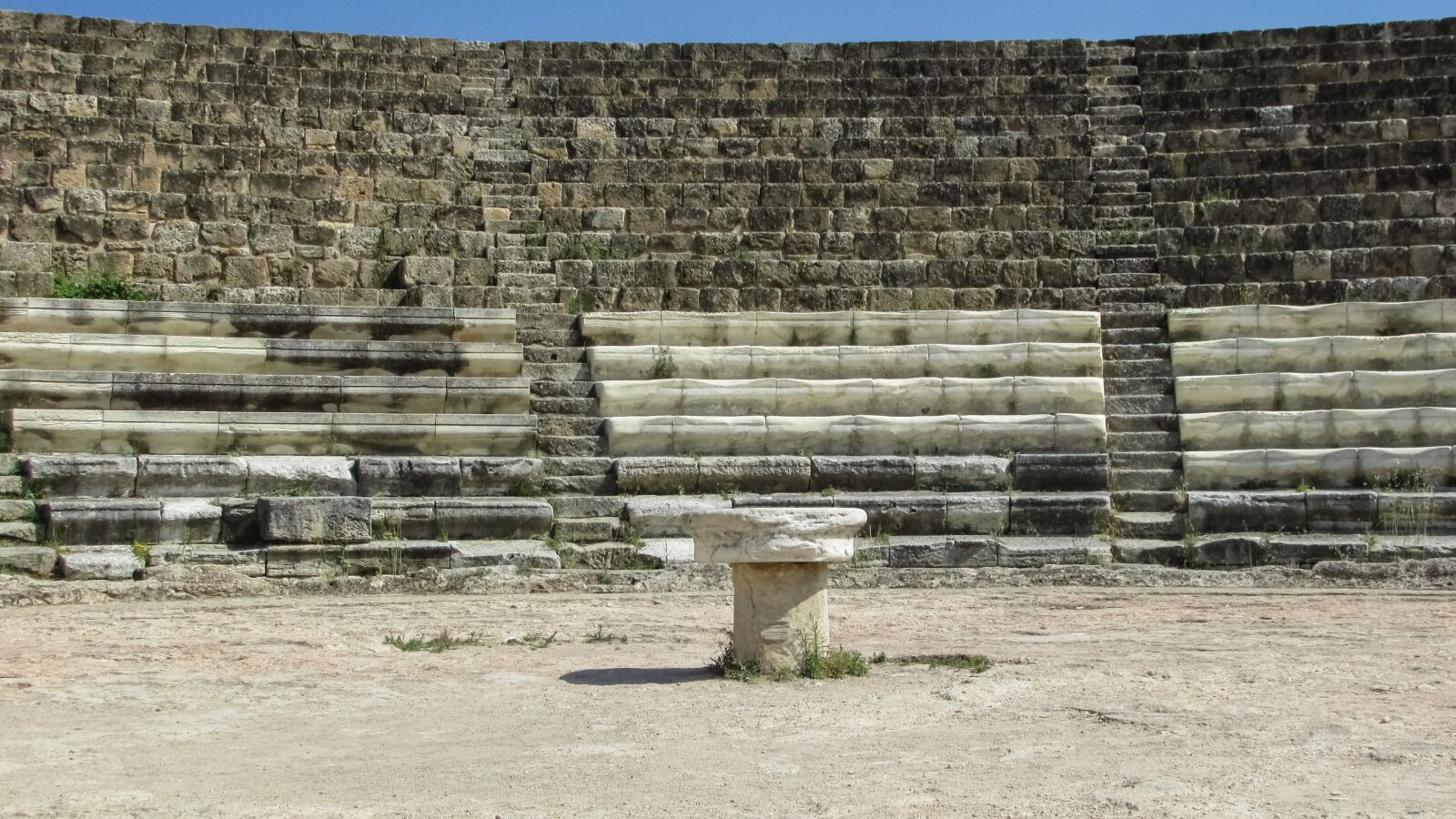 Canon PowerShot SX400 IS sample photo. Cyprus, salamis, theatre photography