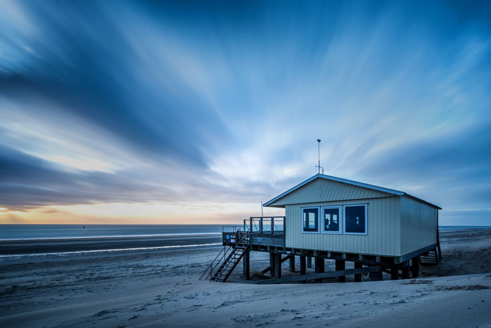 Nikon D750 sample photo. Beach house, sky, sea photography