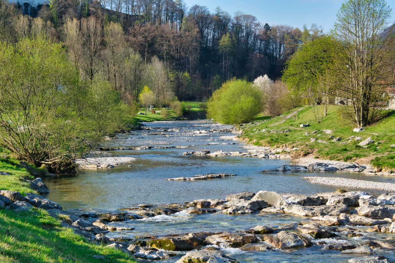 Nikon D7100 sample photo. Spring, river, prien photography