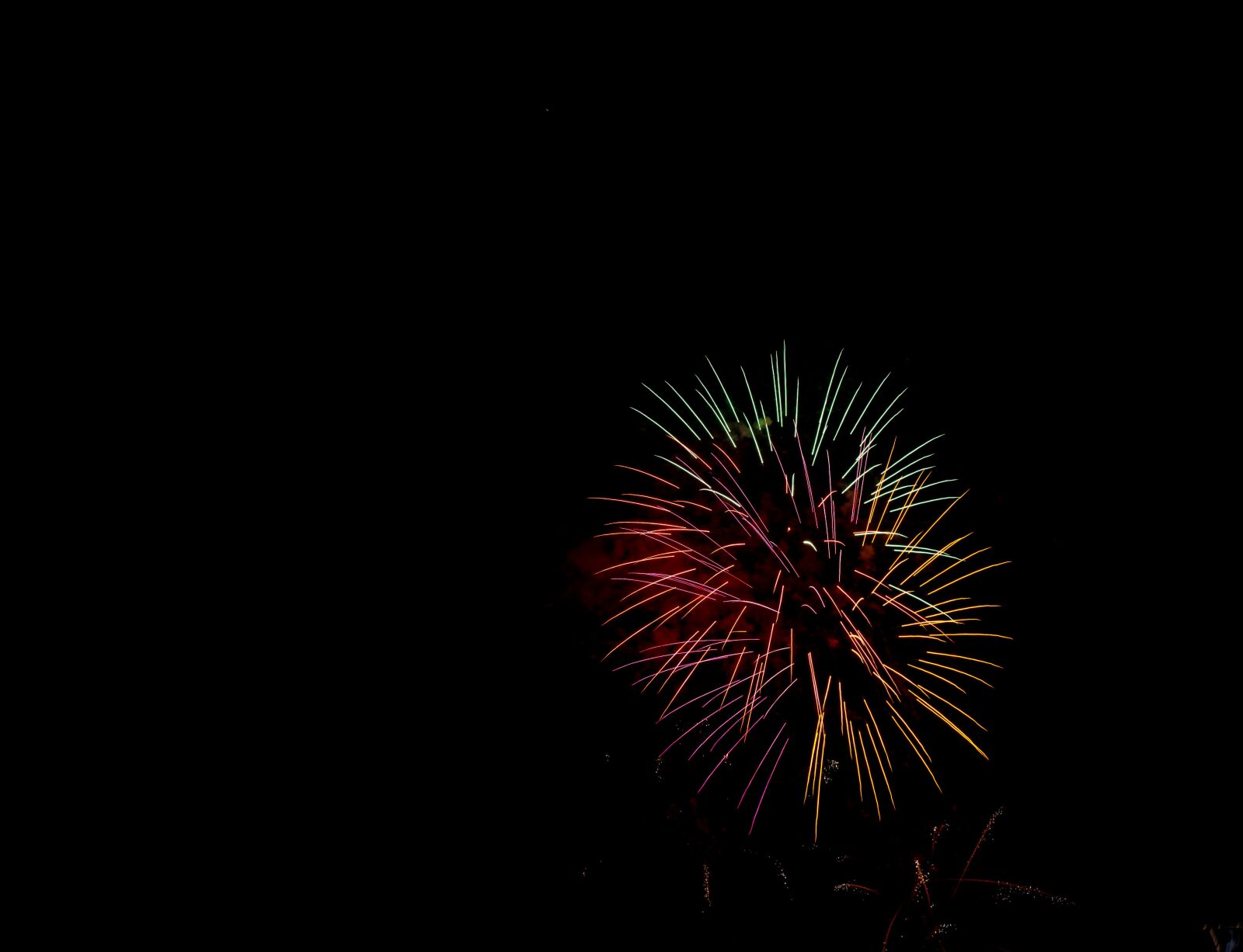 Nikon D5300 sample photo. Rockets, fireworks, night photography