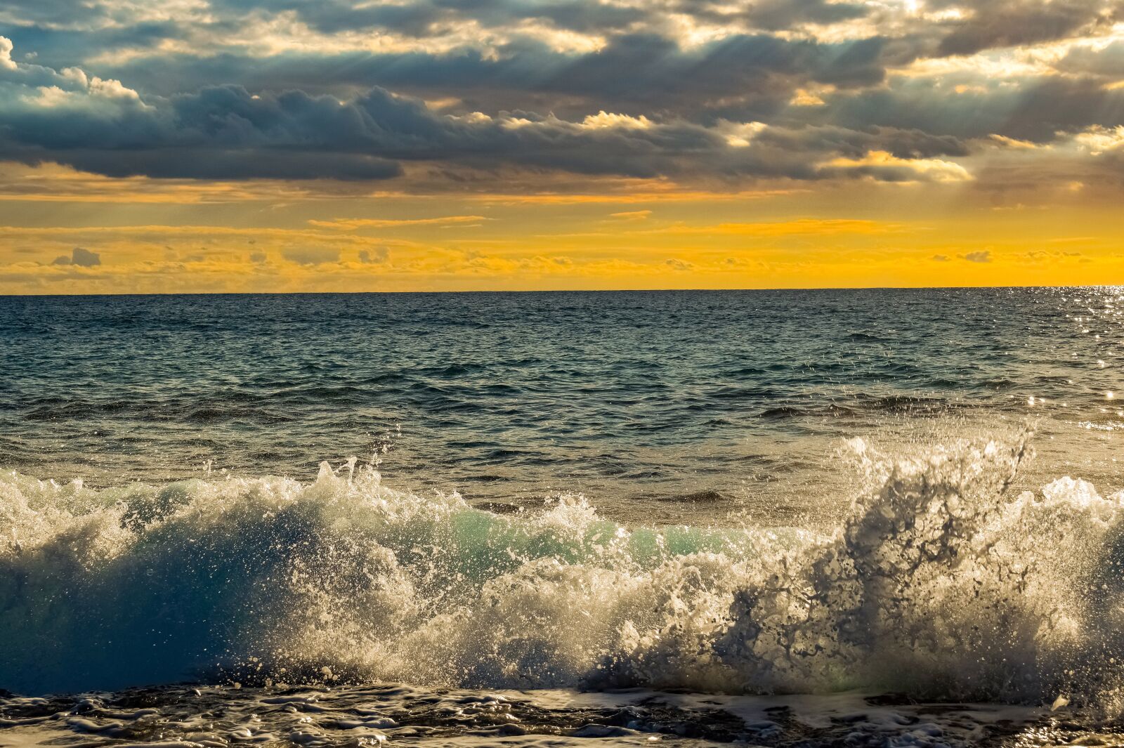 Nikon D3300 sample photo. Sea, sunset, seascape photography