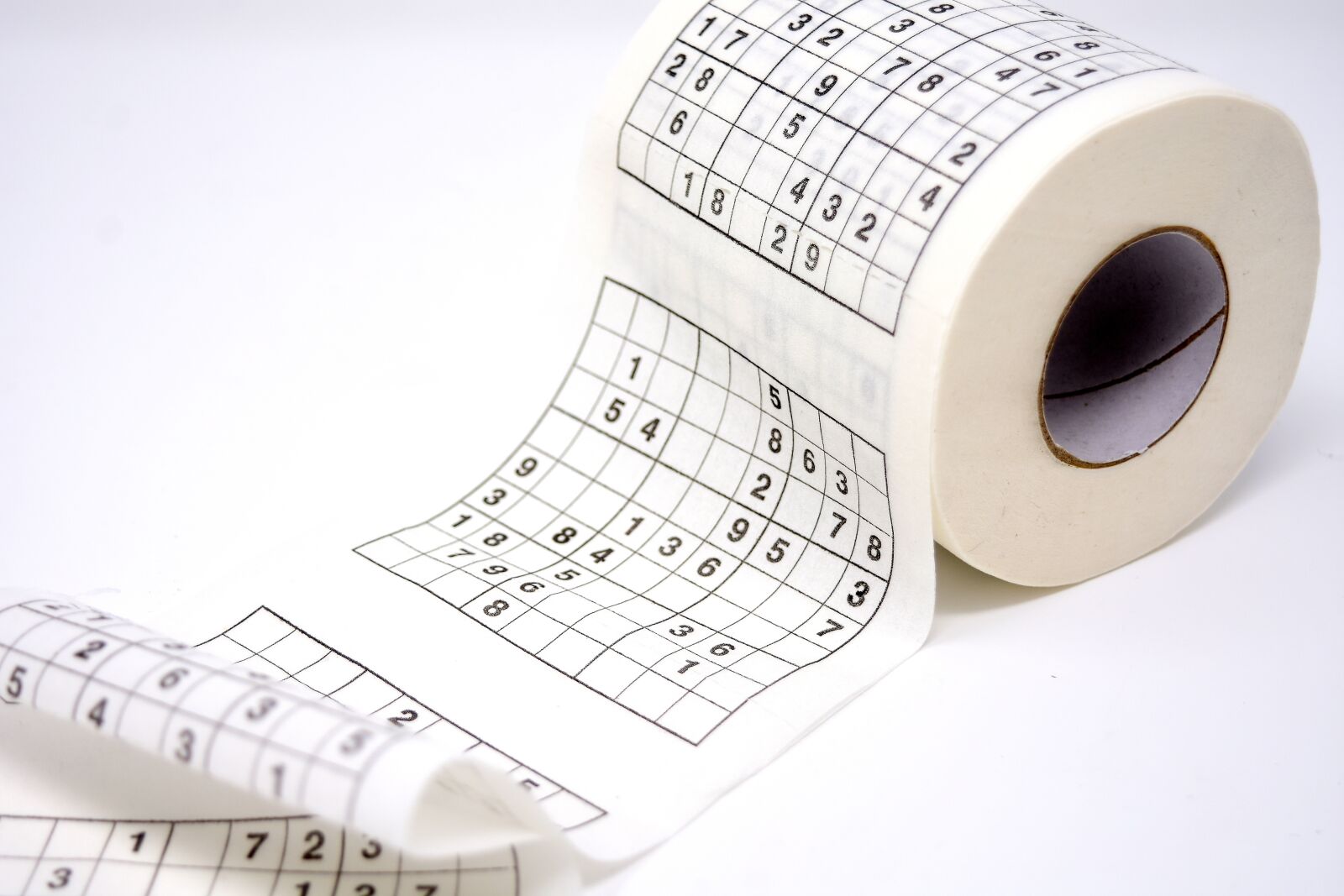 Nikon D7200 sample photo. Toilet paper, sudoku, pastime photography