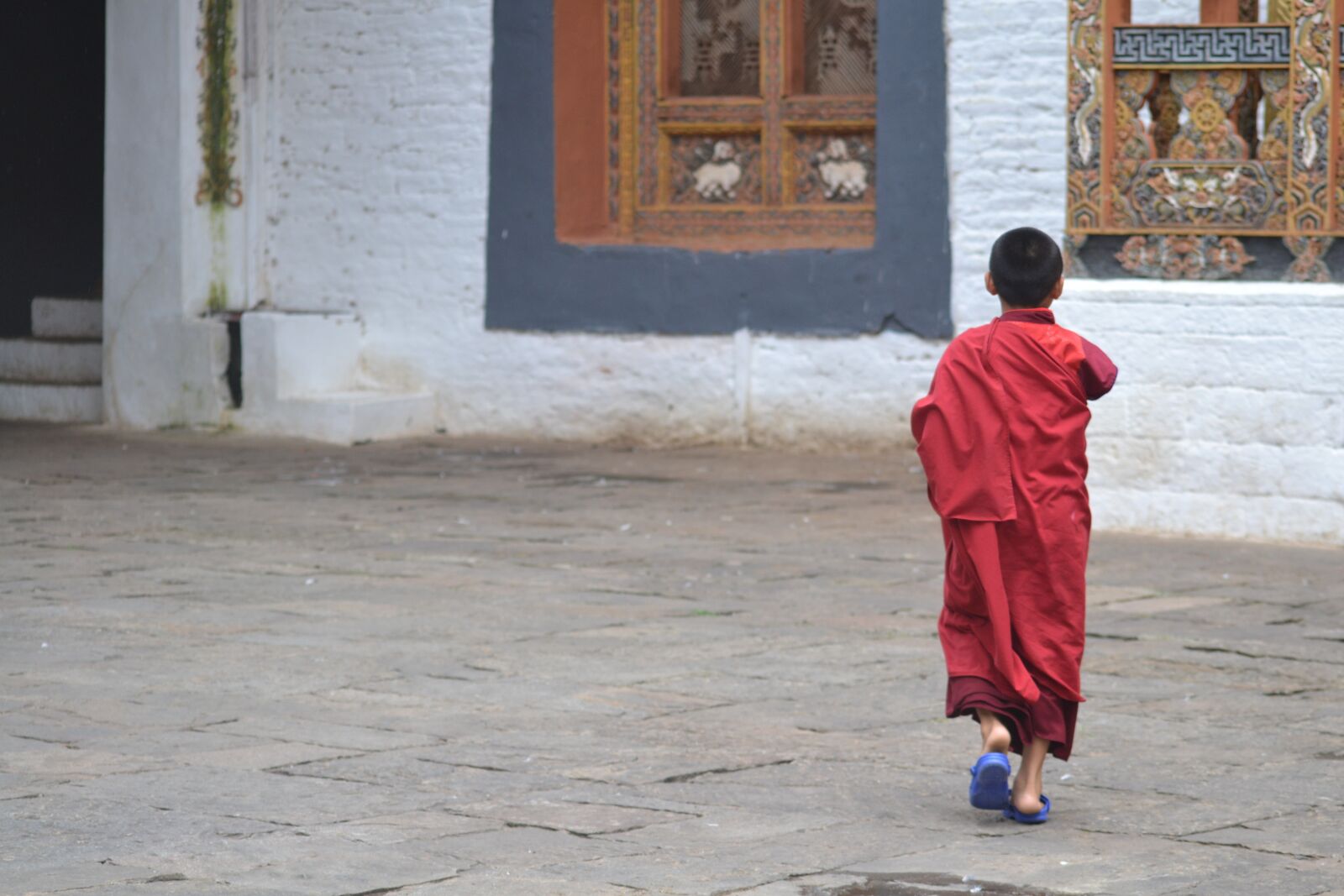 Nikon D3100 sample photo. Buddhist, monk, boy photography