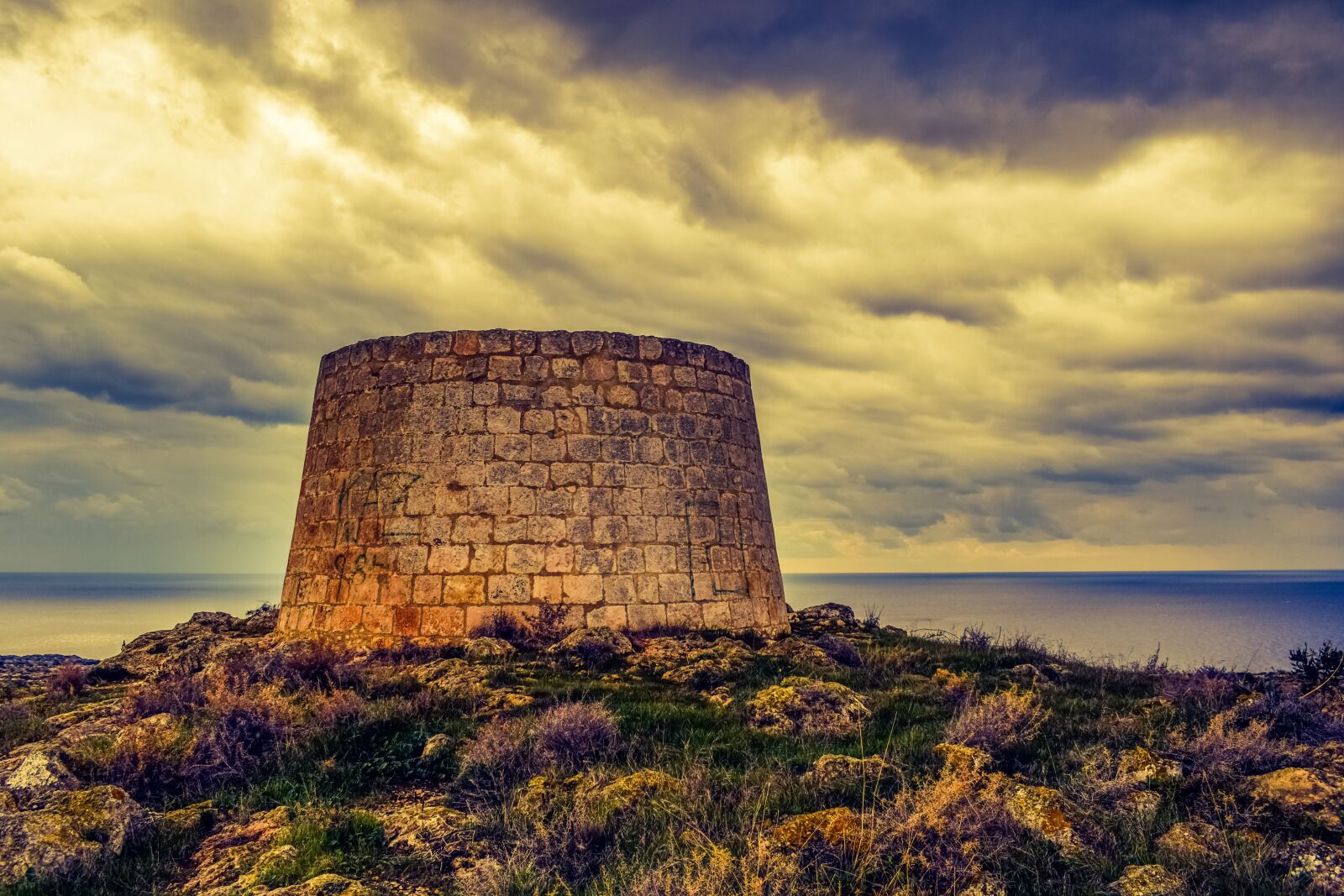 Nikon D3300 sample photo. Cyprus, xylofagou, watchtower photography