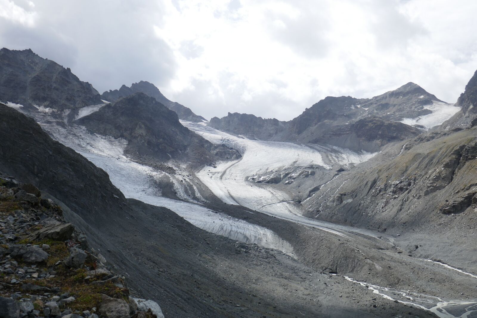 Panasonic DMC-TZ101 sample photo. Mountains, glacier, alpine photography