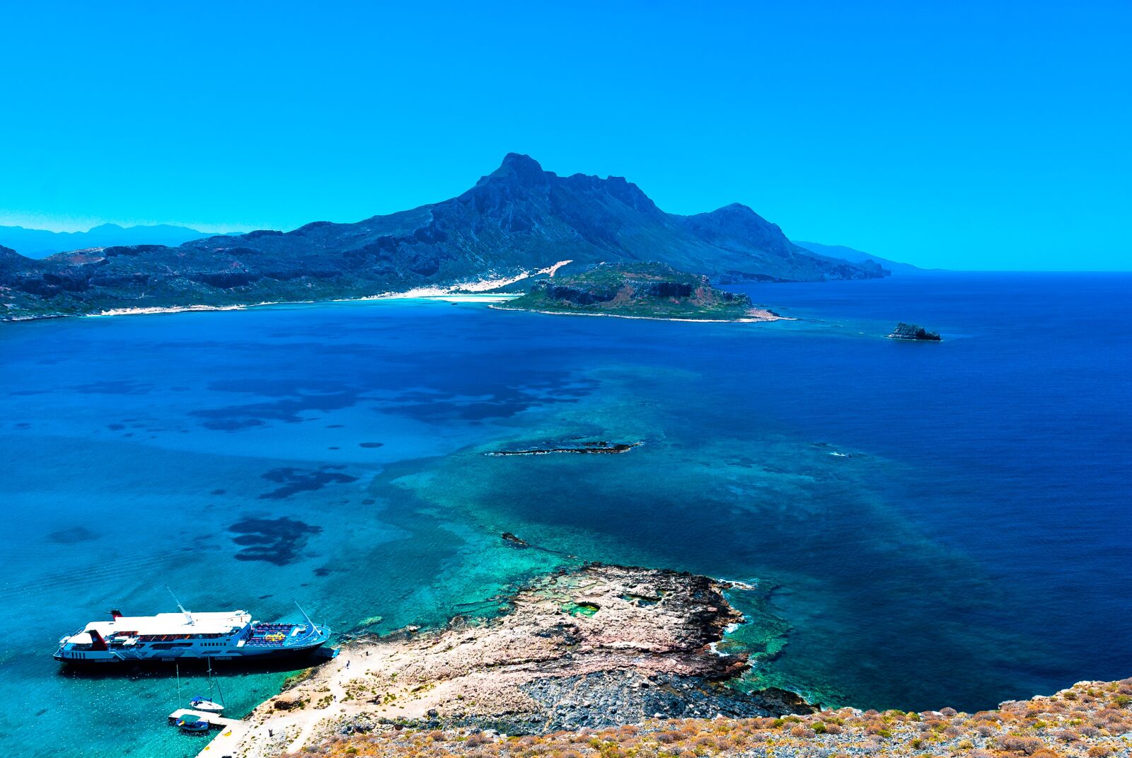 Nikon D80 sample photo. Balos, the sun, holidays photography