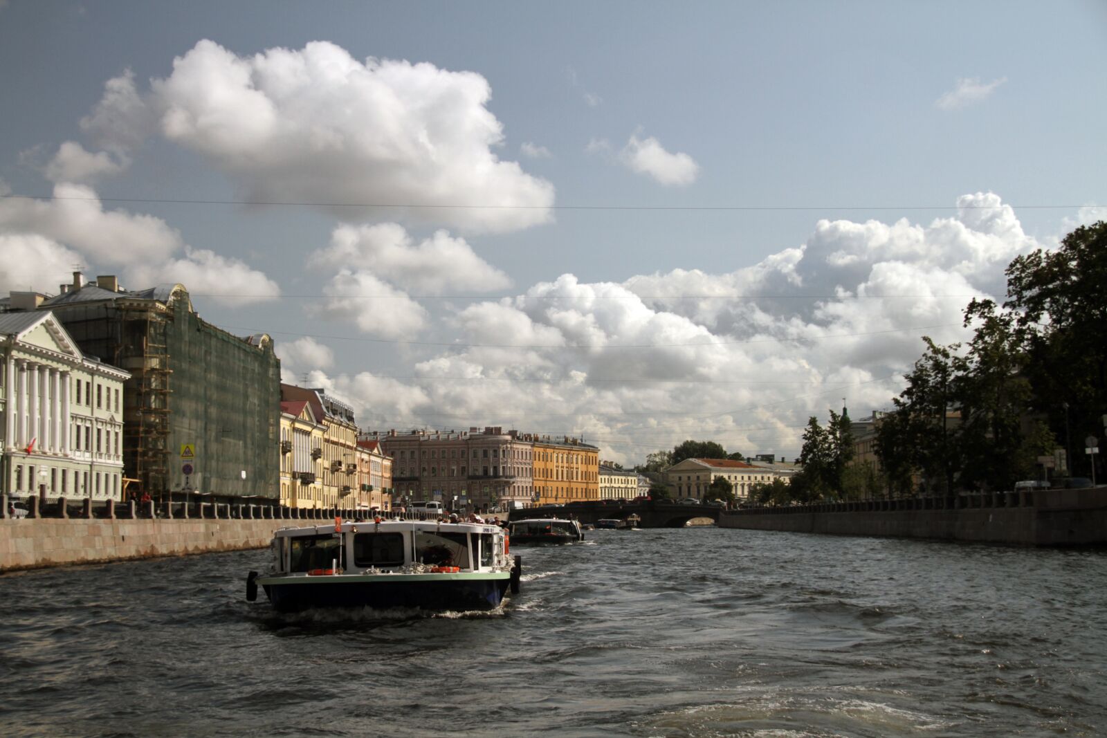 Canon EOS 7D sample photo. St petersburg, river, cruise photography